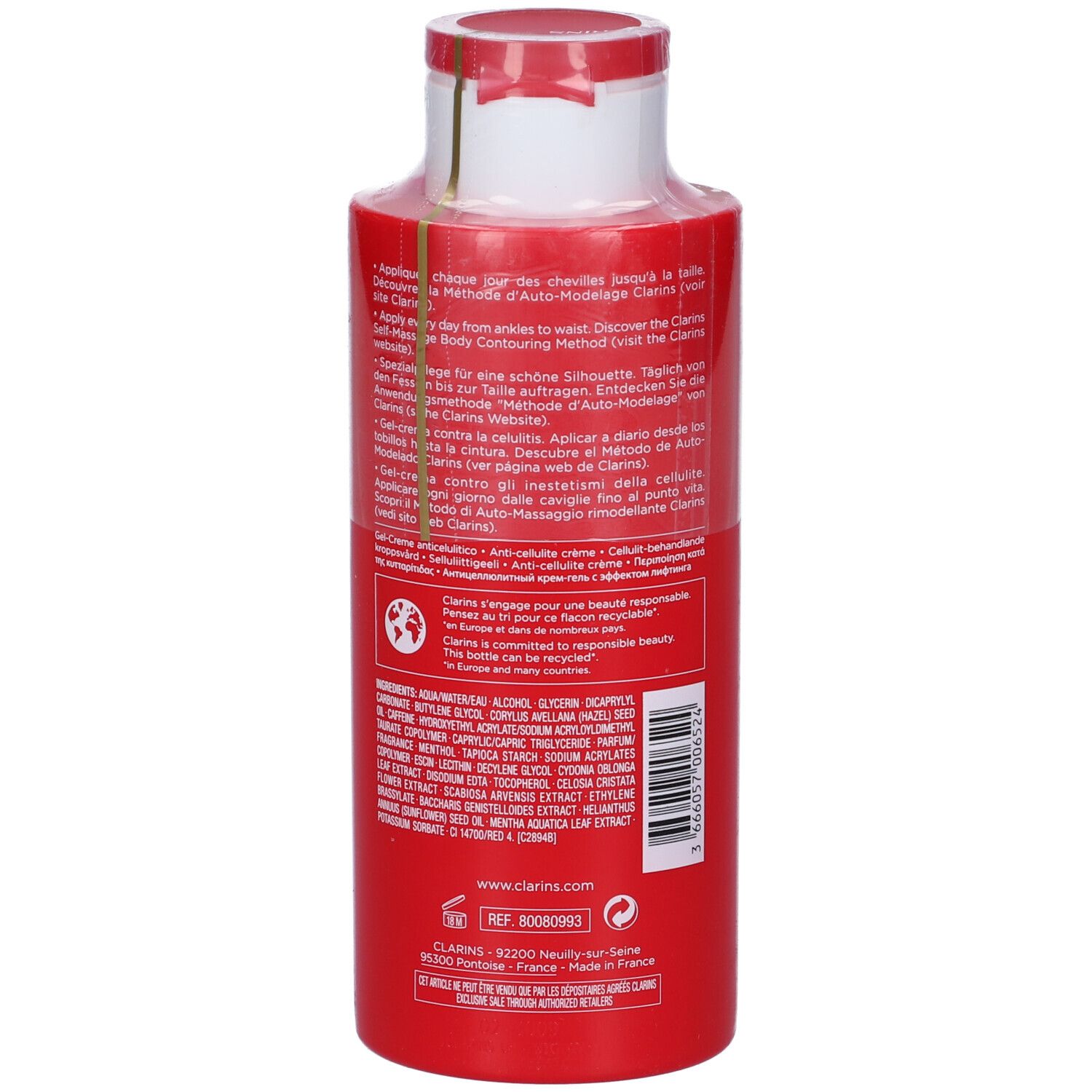 Clarins Body Fit Active Skin Smoothing Expert Crema