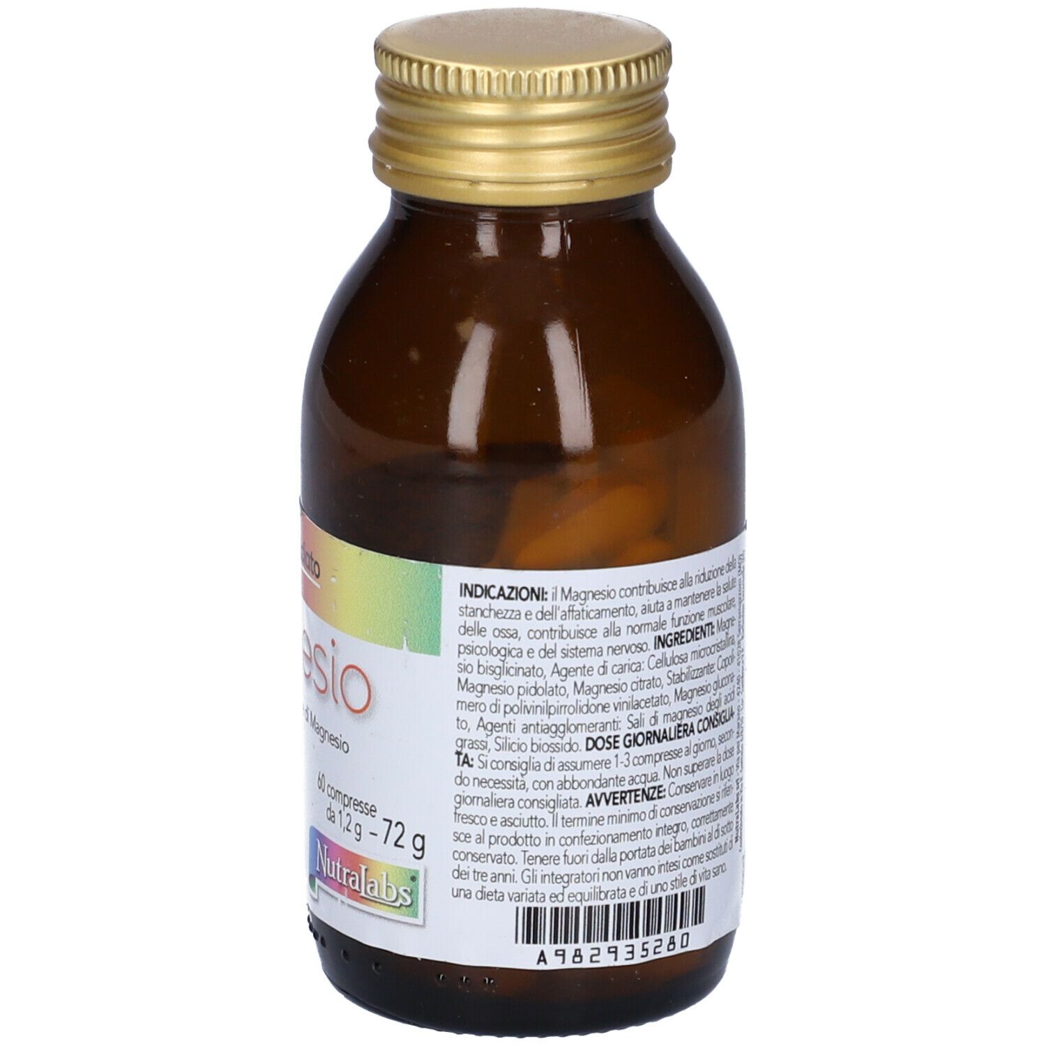 Magnesio Nutribilanciato 60 Compresse 1,2 G