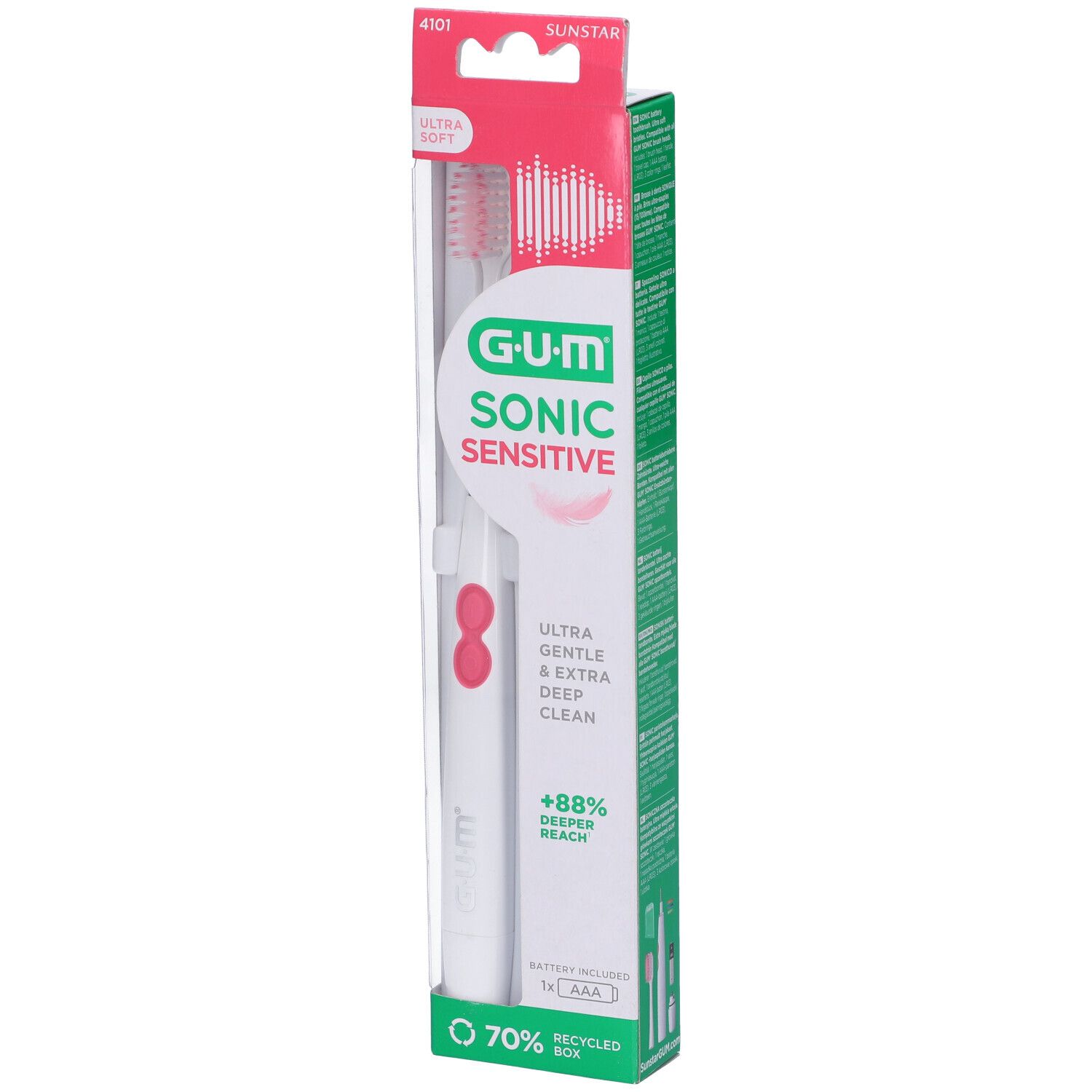 Gum Sonic Sensitive Spazzolino Batteria Adulto