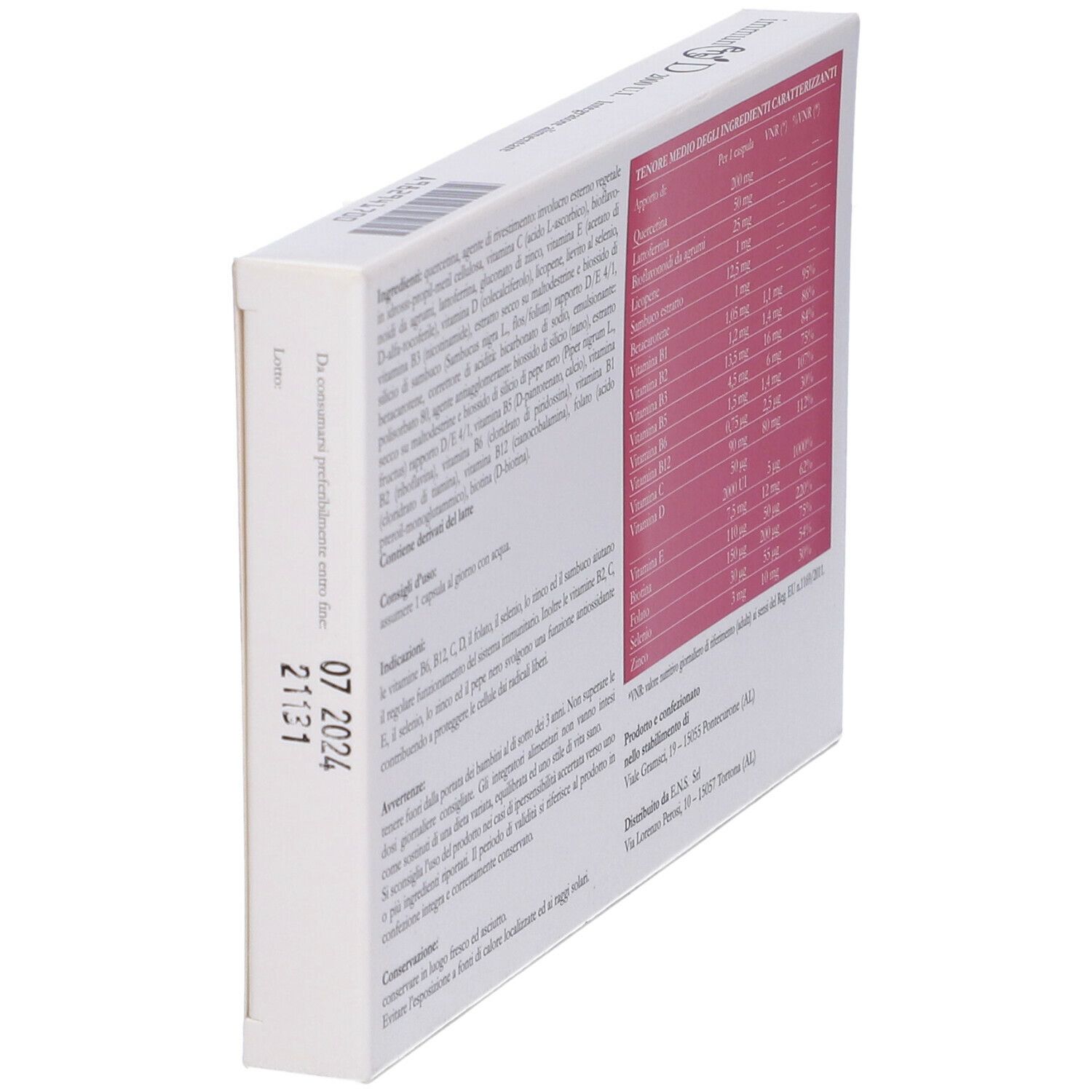 Immunens D 2000 Ui 20 Capsule