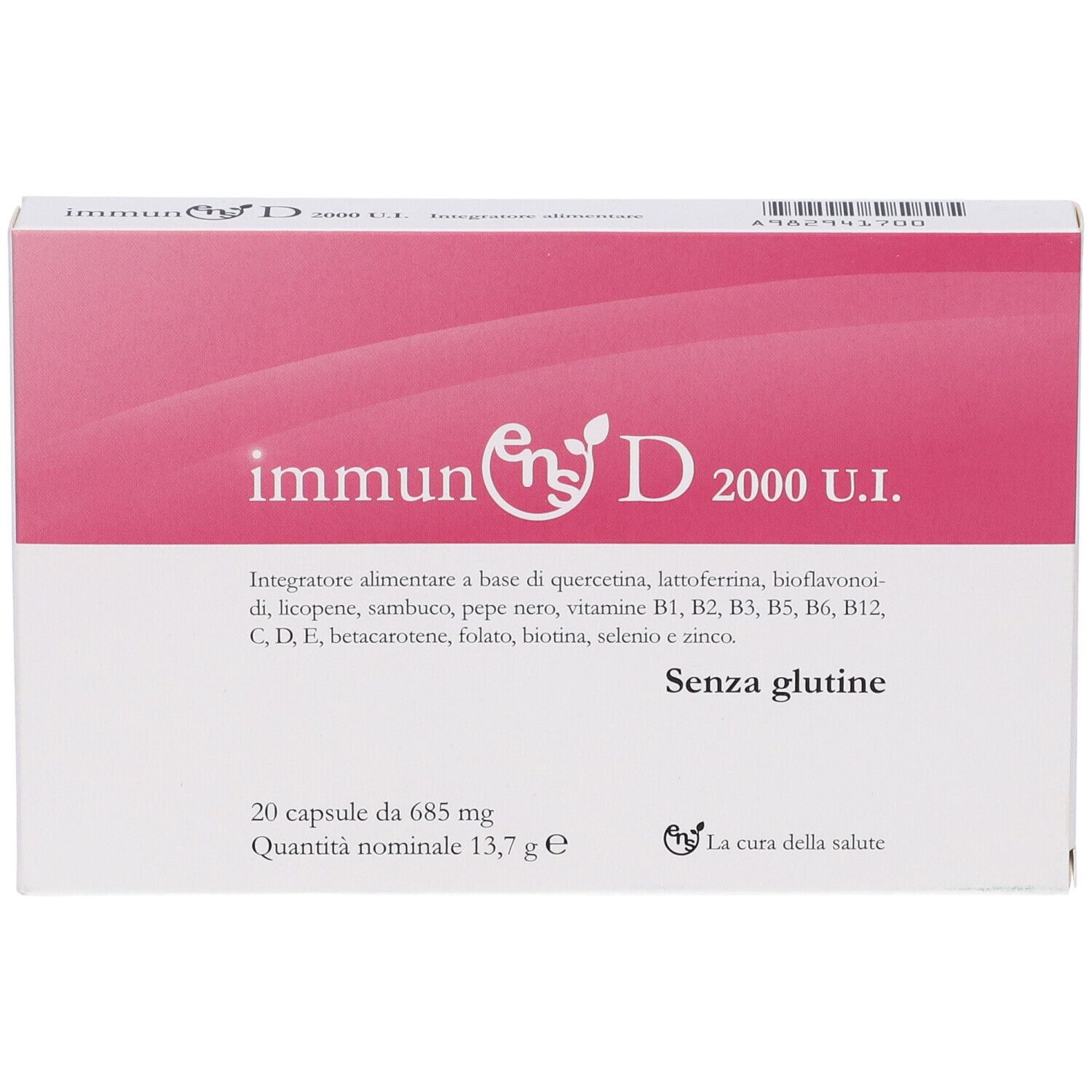 Immunens D 2000 Ui 20 Capsule
