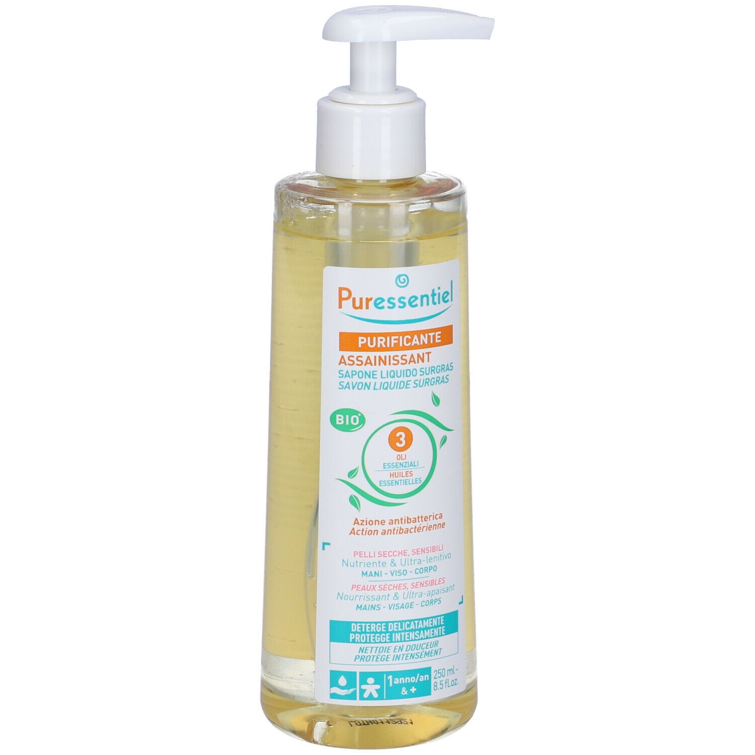 Puressentiel - Purificante Spray 200 ml + Purificante Gel Detergente Mani 