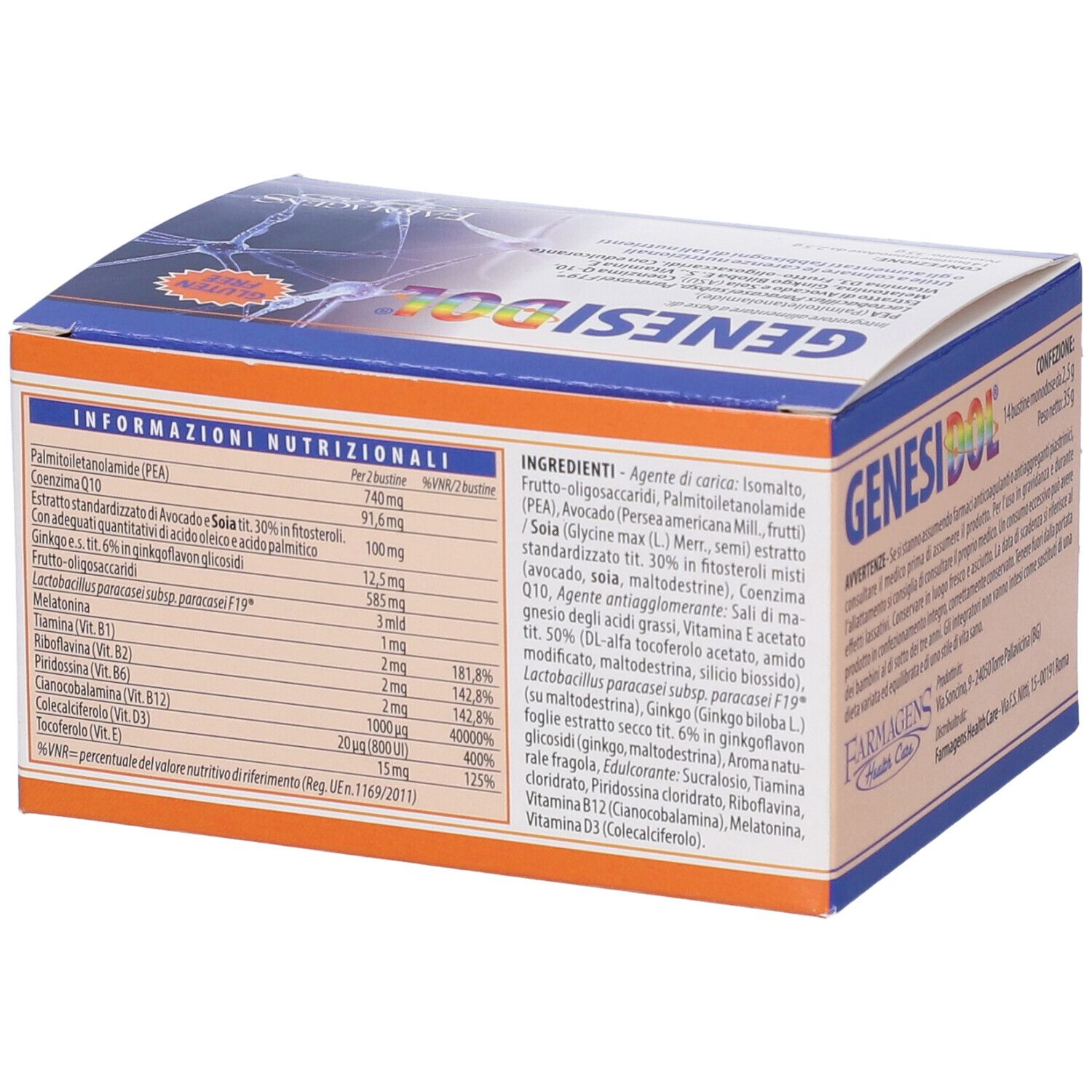 Genesi Dol 14 Bustine Monodose Da 2,5 G