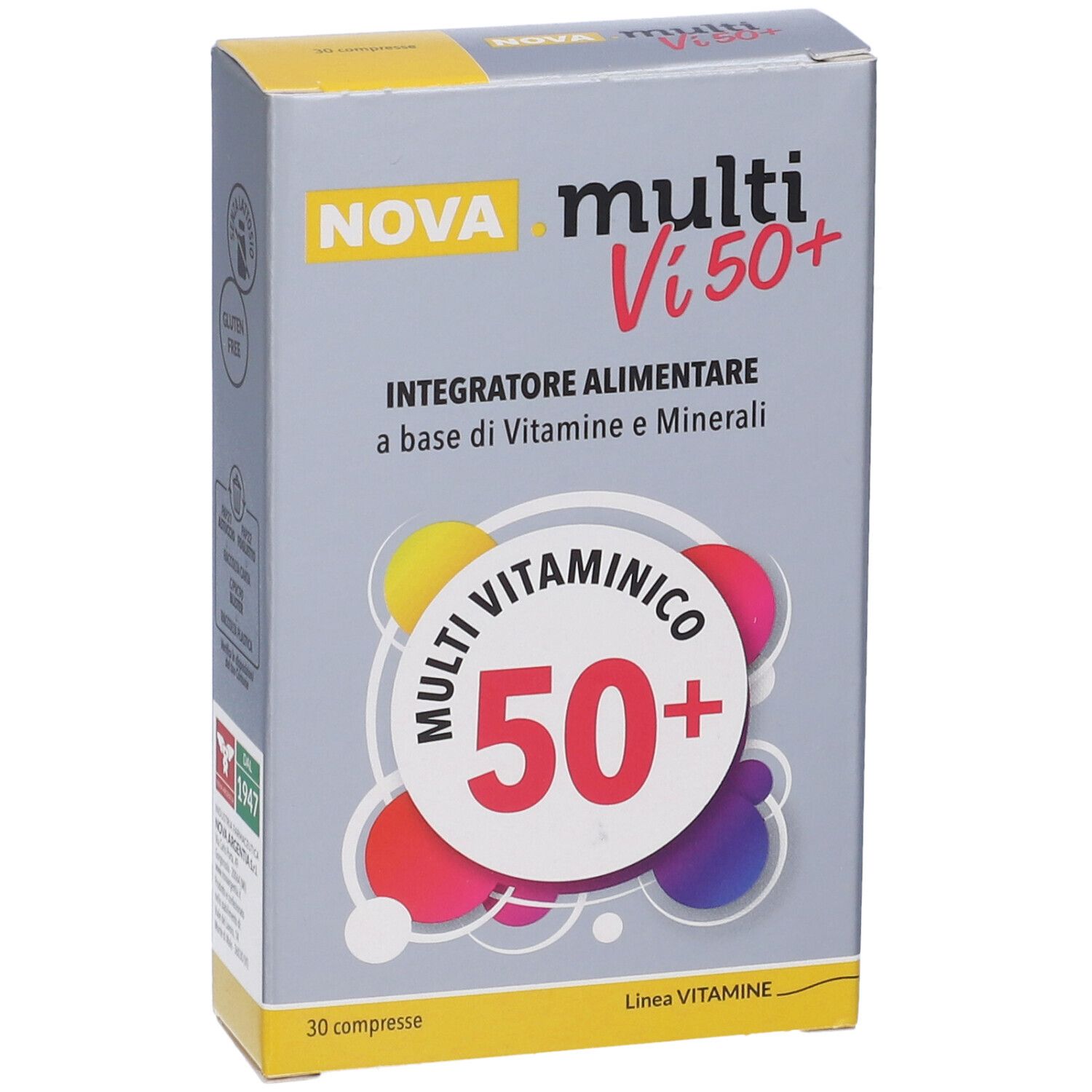 NOVA.multiVì 50+  compresse multivitaminico