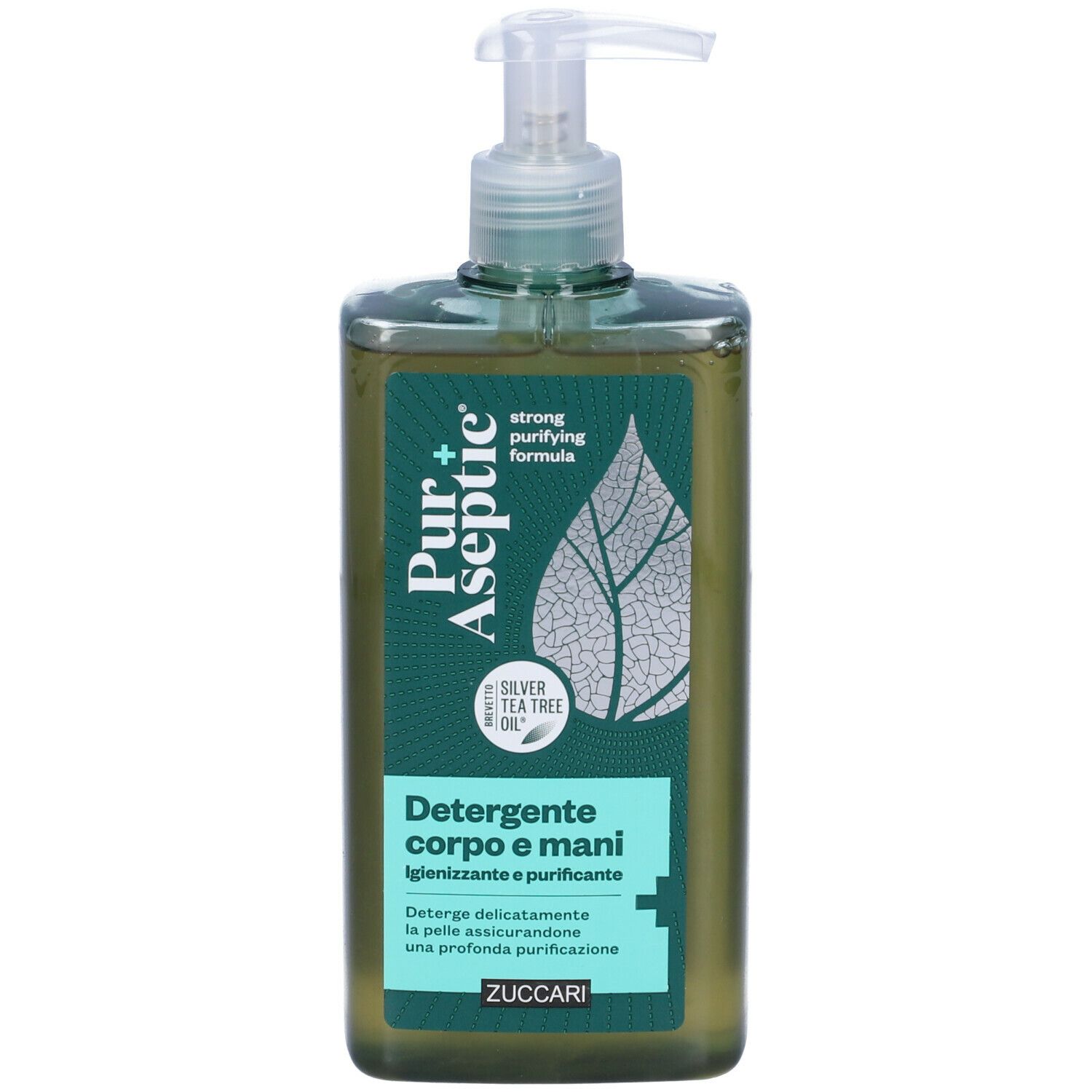 Pur +Aseptic Detergente corpo e mani Igienizzante e purificante