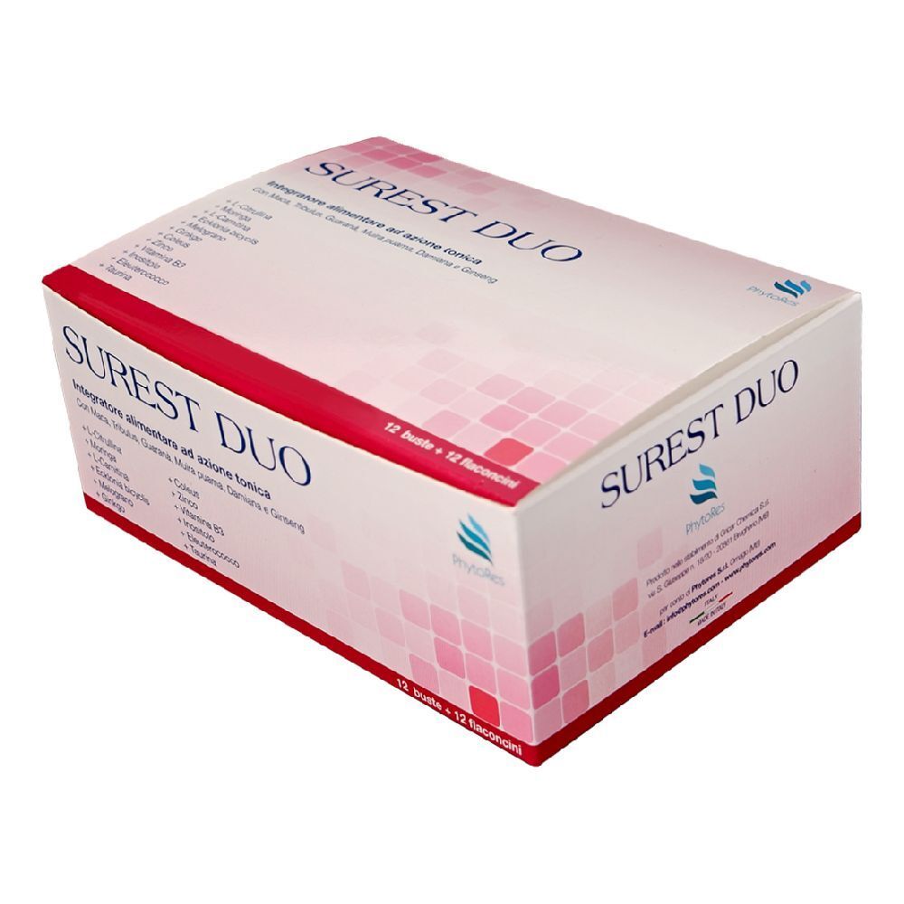 Surest Duo 12 Bustine 9G + 12 Fialette 20Ml
