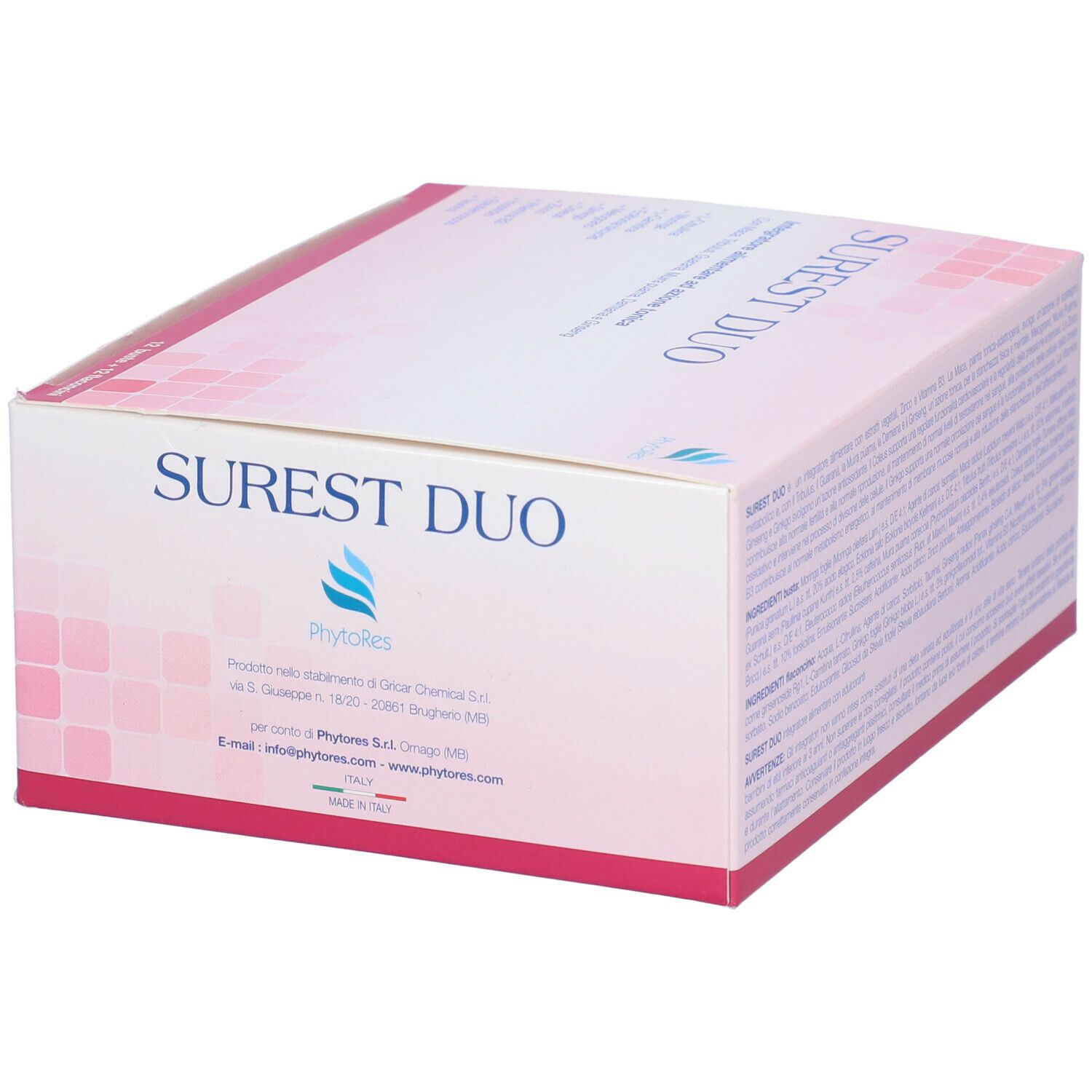 Surest Duo 12 Bustine 9G + 12 Fialette 20Ml