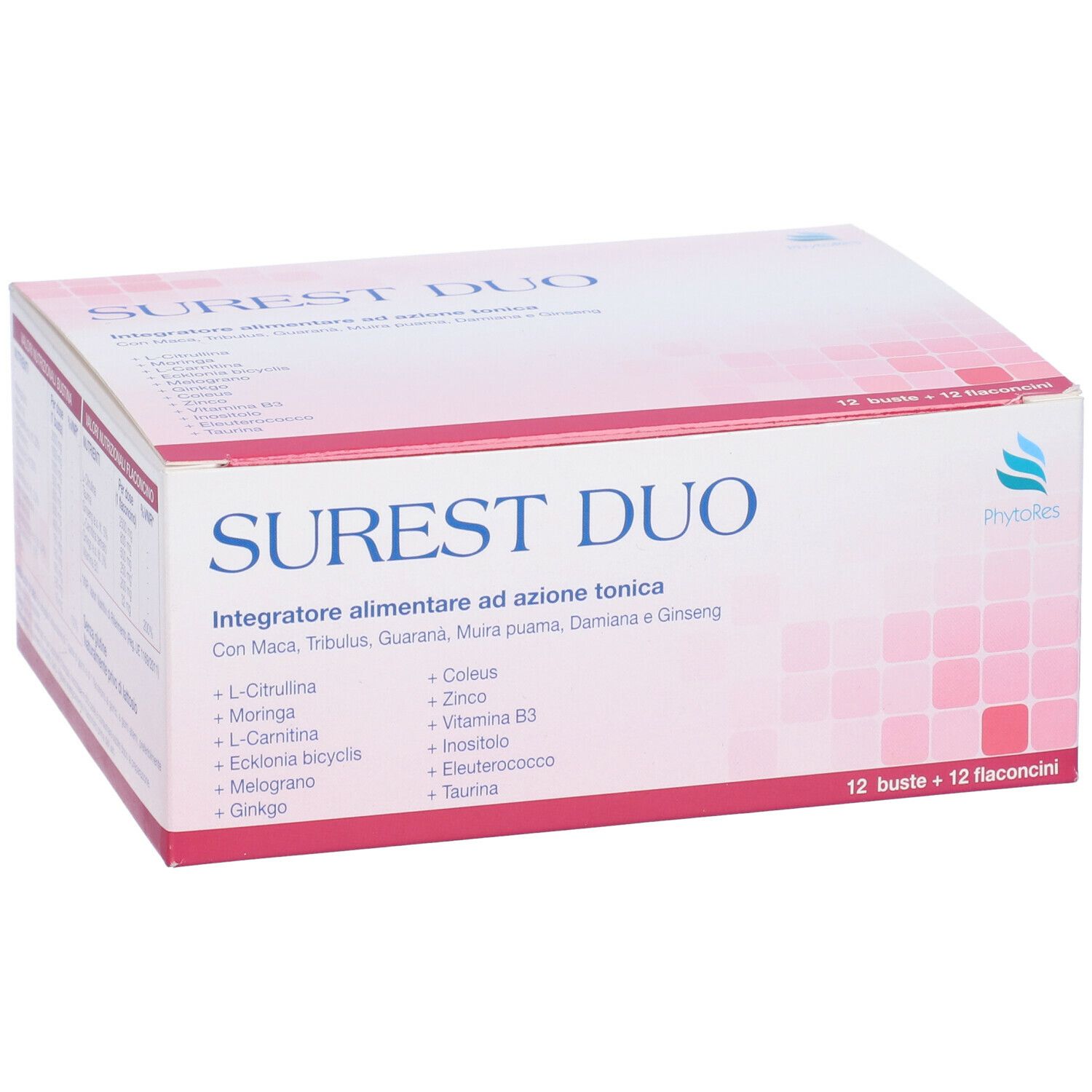 Surest Duo 12 Bustine 9G + 12 Fialette 20Ml
