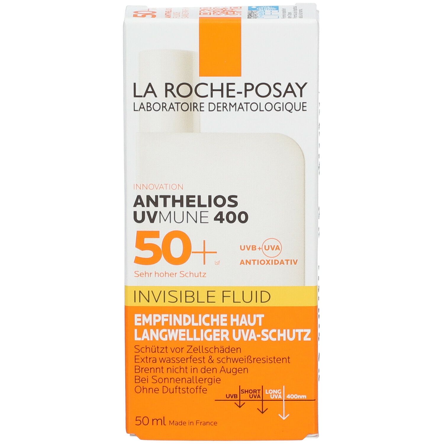 La Roche-Posay Anthelios UVMune 400 Fluido Invisibile SPF50+ Senza Profumo