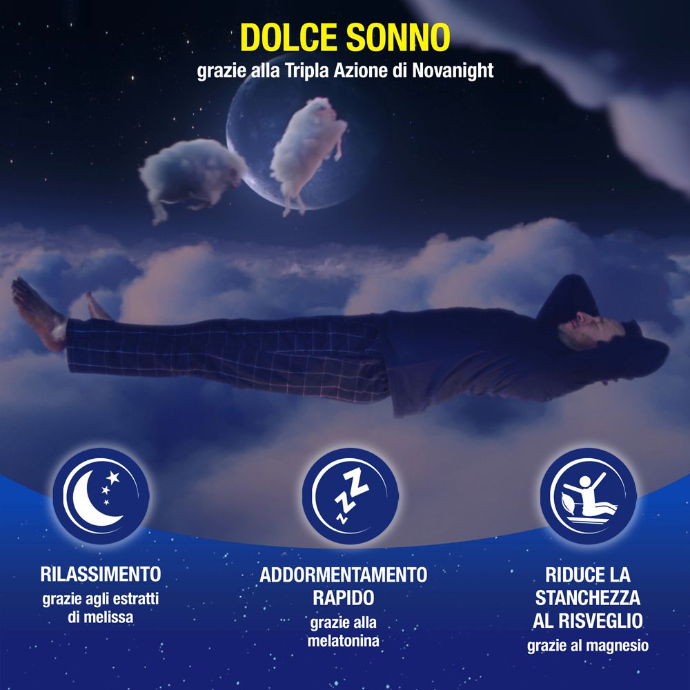 NOVANIGHT® Dolce Sonno TRIPLA AZIONE