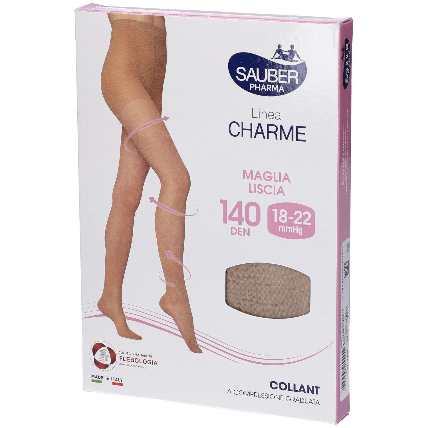 Sauber Charme Collant 140 Denari Ml Medio 3