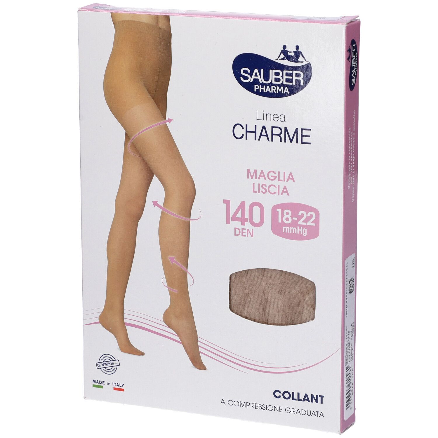Sauber Charme Collant 140 Denari Ml Medio 4