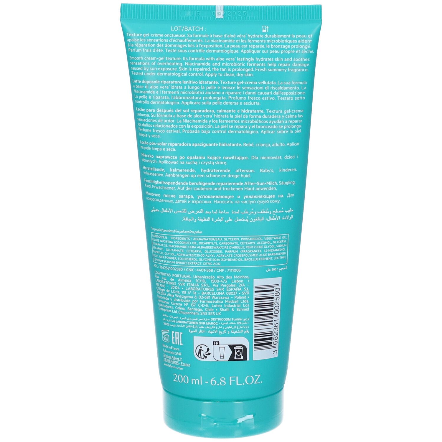 SVR Sun Secure Lait Apres Soleil