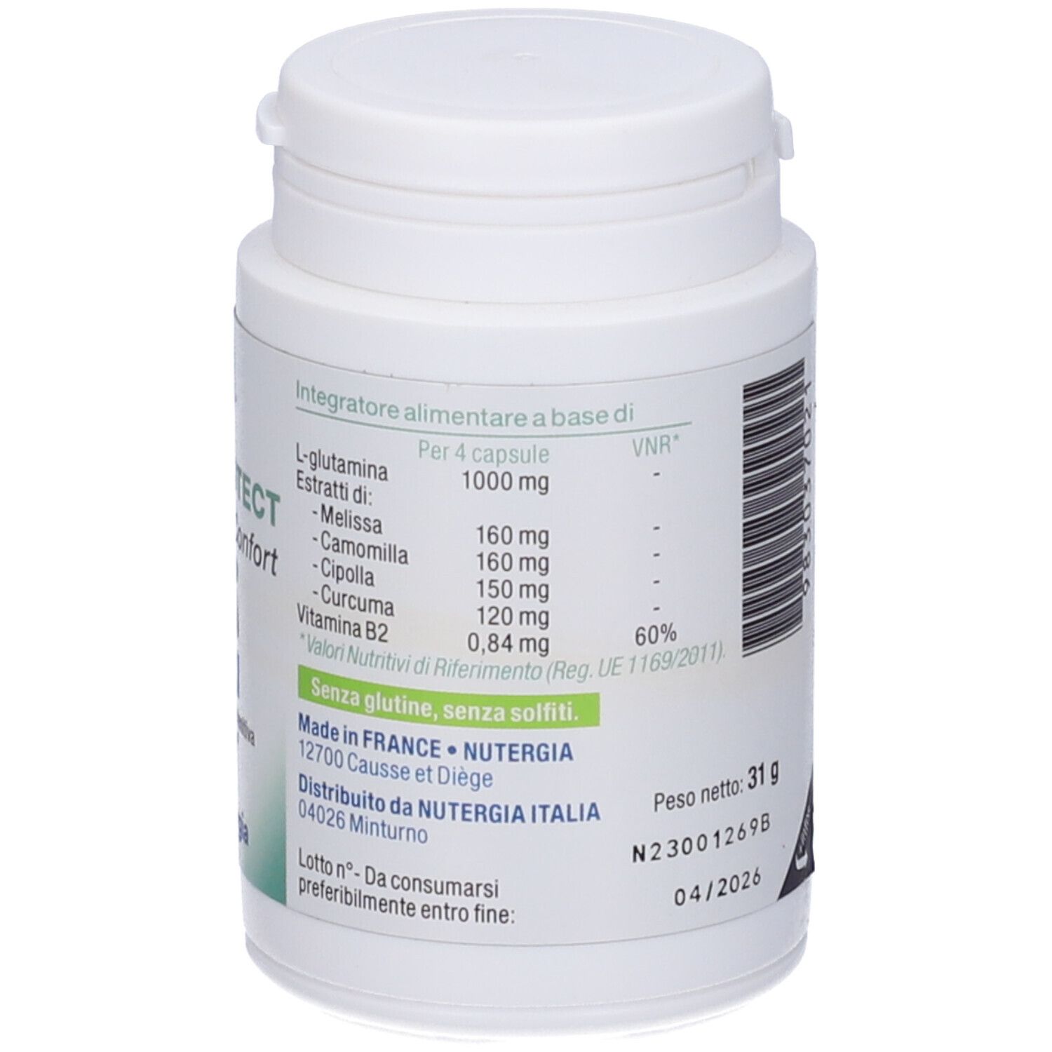 Ergyprotect Confort 60 Capsule 31 G