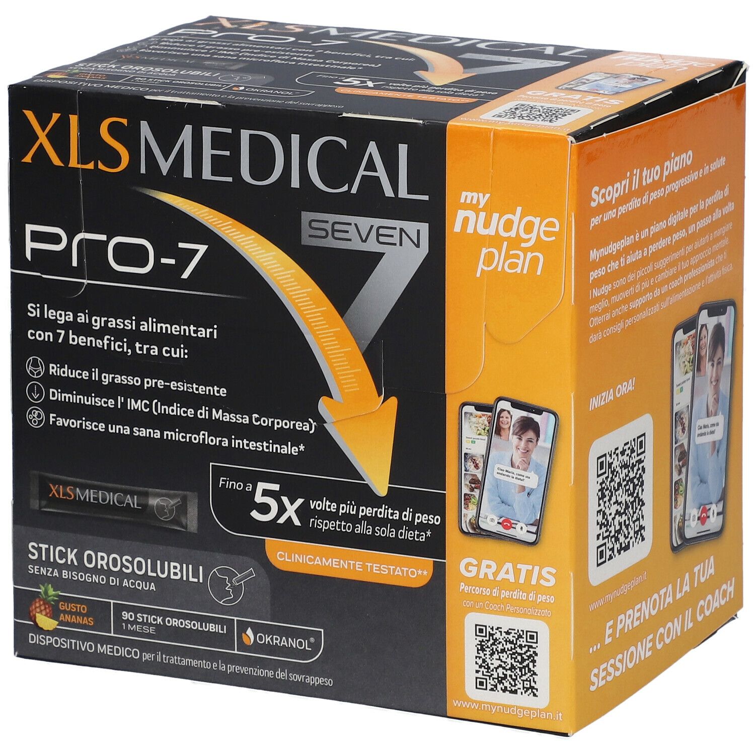 XL-S MEDICAL PRO-7 + XLS NUTRITION PRO 7 SHAKE GRATIS