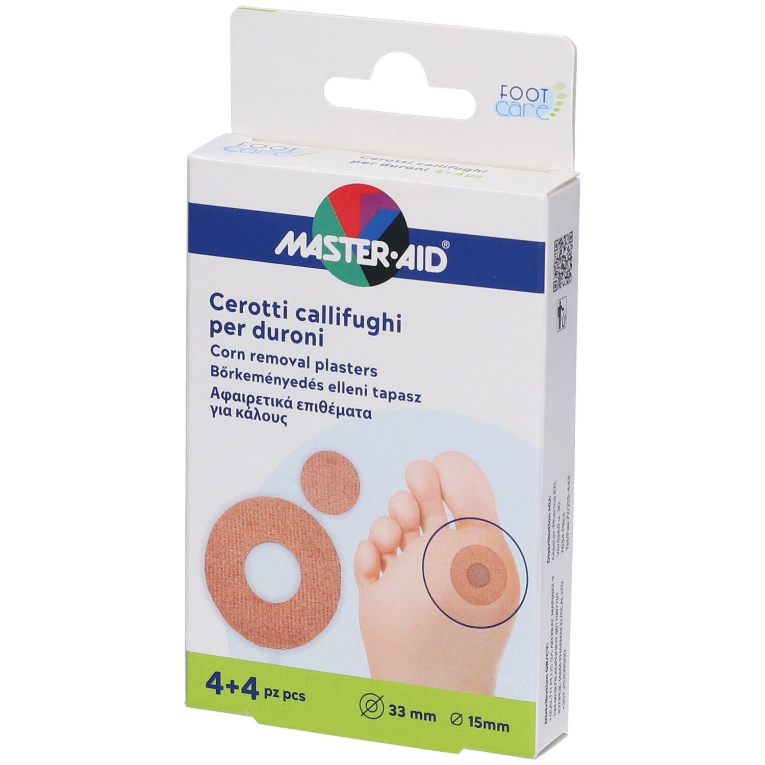 Cerotto Callifugo Master-aid Footcare Per Duroni