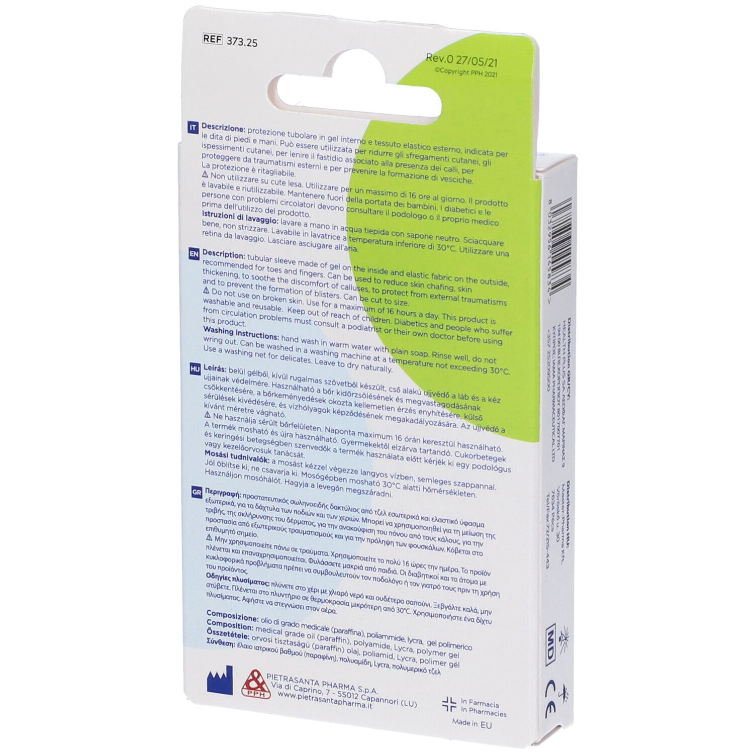 Protezione Tubolare Master-Aid Footcare Ritagliabile 15 Cm 25 Mm Large C8