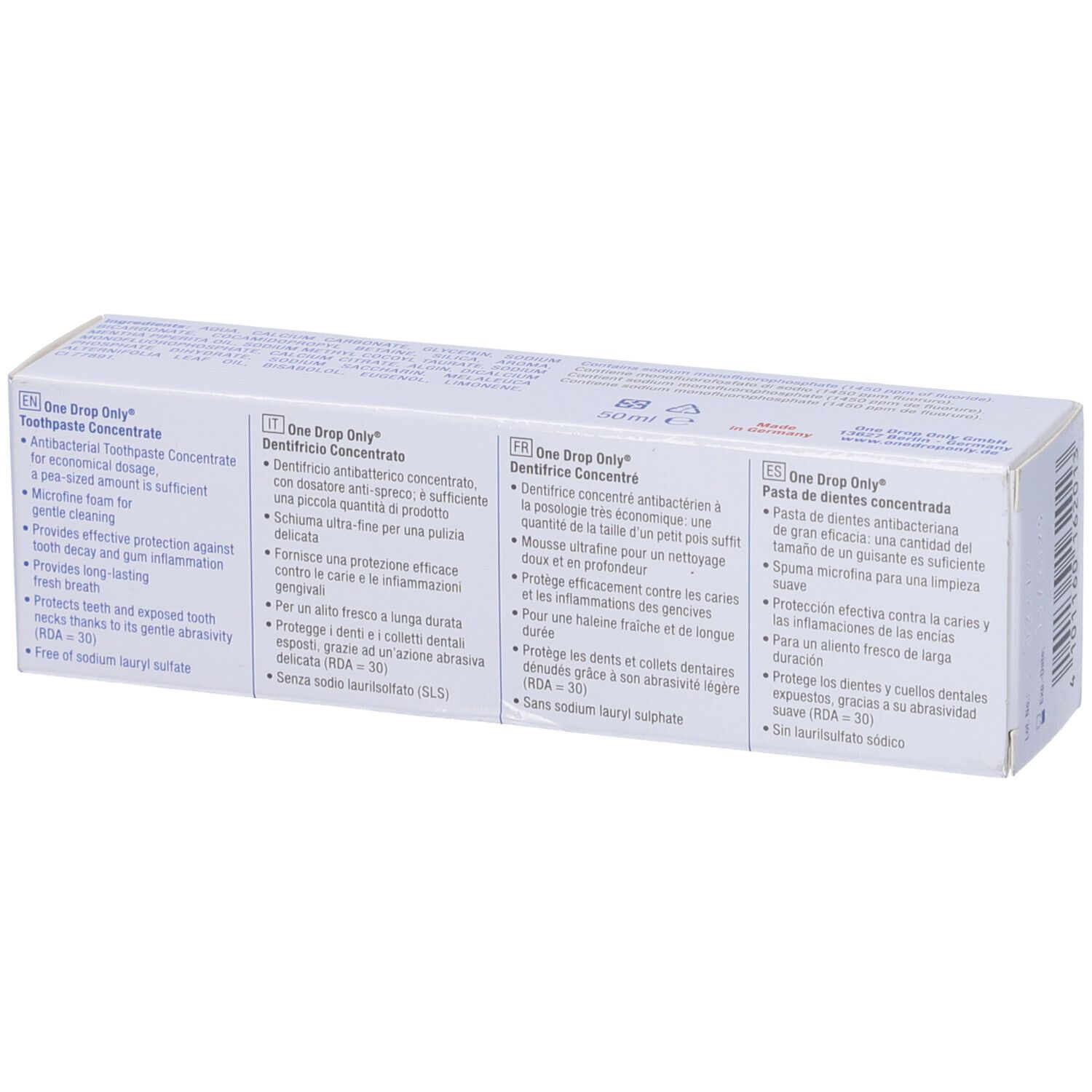 One Drop Only Dentifricio Concentrato 50 Ml