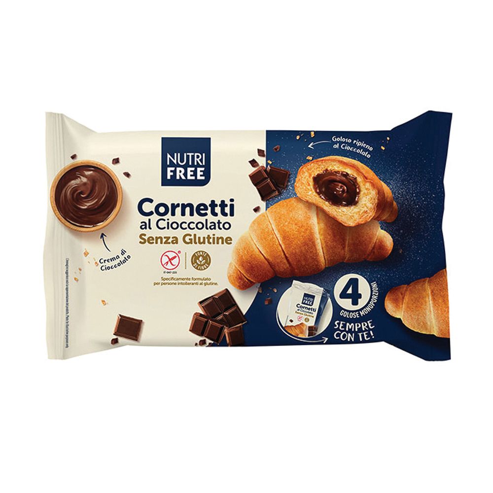Cornetti Senza Glutine al Cioccolato - Nutrifree