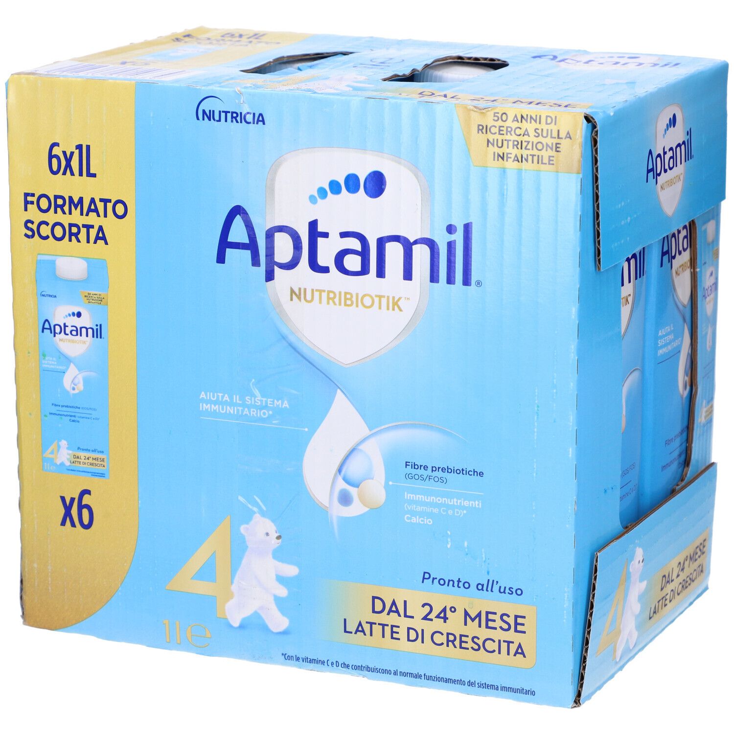Aptamil 4 Latte 6x1000 ml