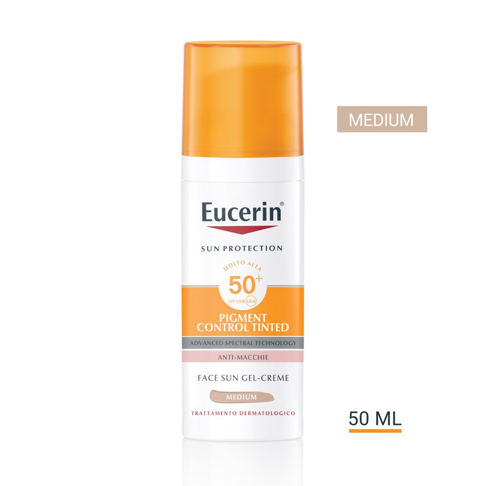 Eucerin Pigment Control Tinted SPF 50+ 50 ml crema sun