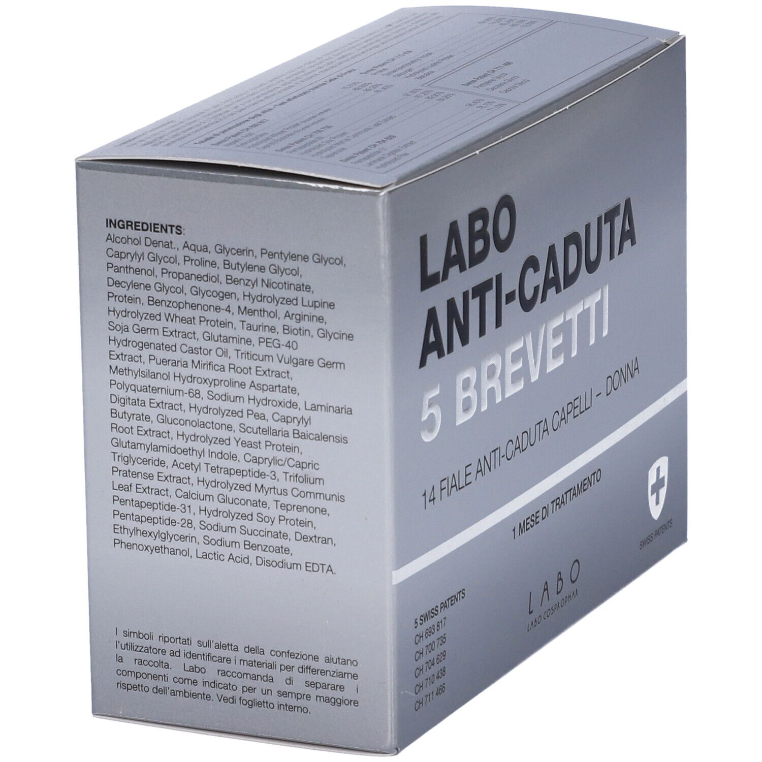 Labo Anti-Caduta 5 Brevetti Trattamento Donna