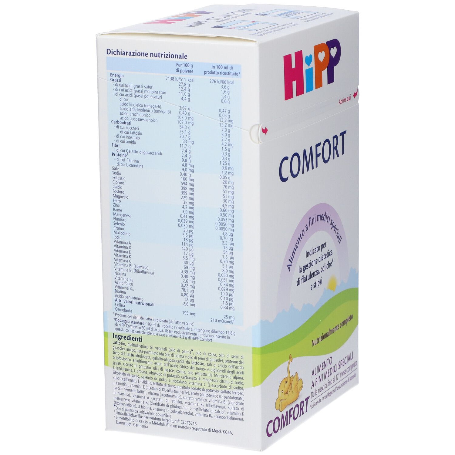 HiPP Latte Comfort in Polvere