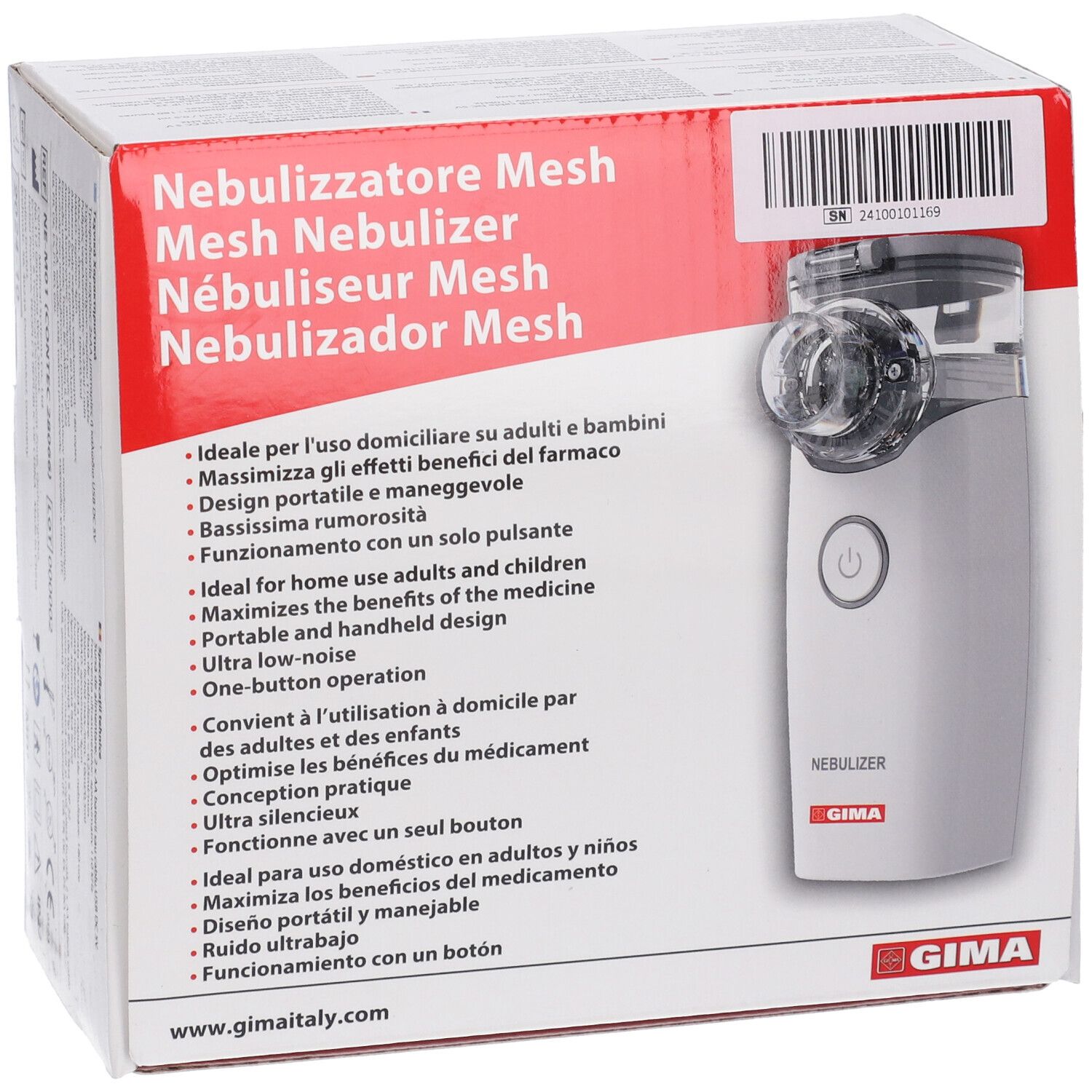 GIMA Aerosol Mesh