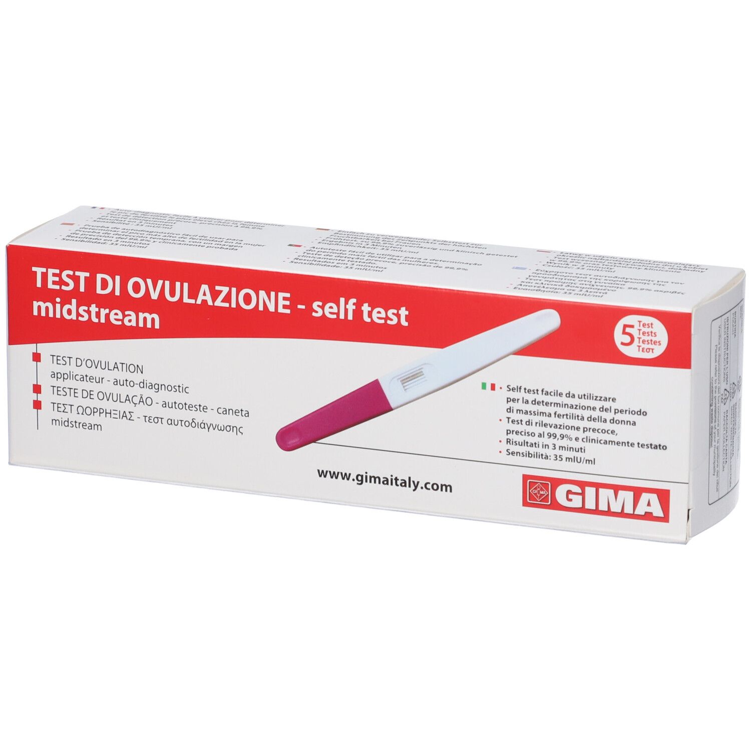 GIMA Test Ovulazione - Self Test - Midstream