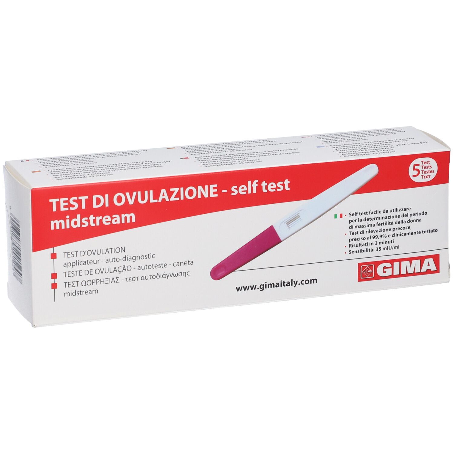 GIMA Test Ovulazione - Self Test - Midstream