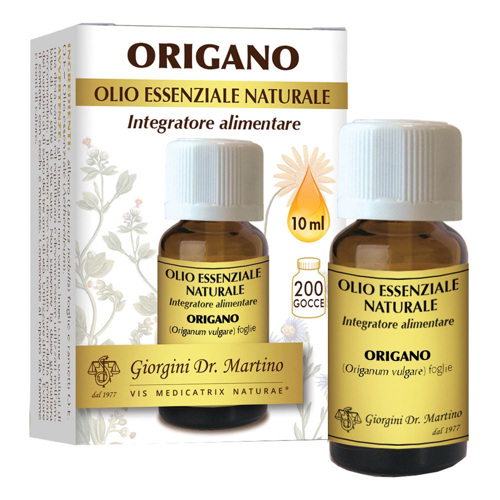 Origano Olio Essenziale Naturale 10 Ml