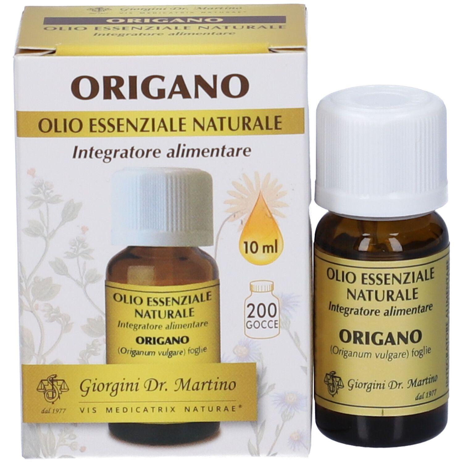 Origano Olio Essenziale Naturale 10 Ml
