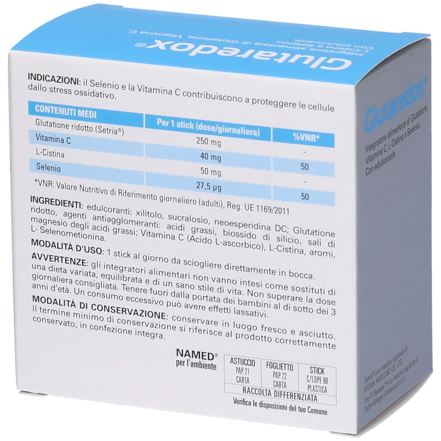 Glutaredox 30 Stickpack Da 1,1 G