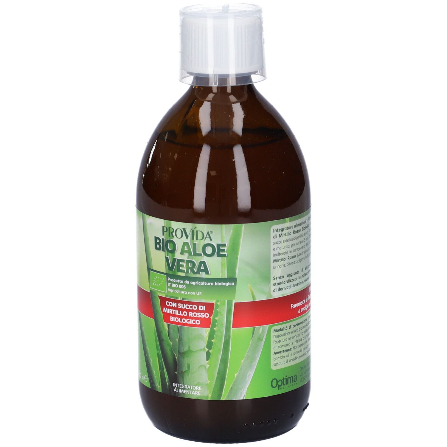 Provida Bio Aloe Vera con Succo di Mirtillo Rosso Biologico