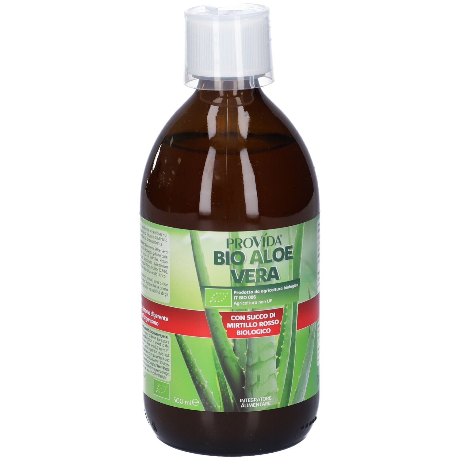 Provida Bio Aloe Vera con Succo di Mirtillo Rosso Biologico