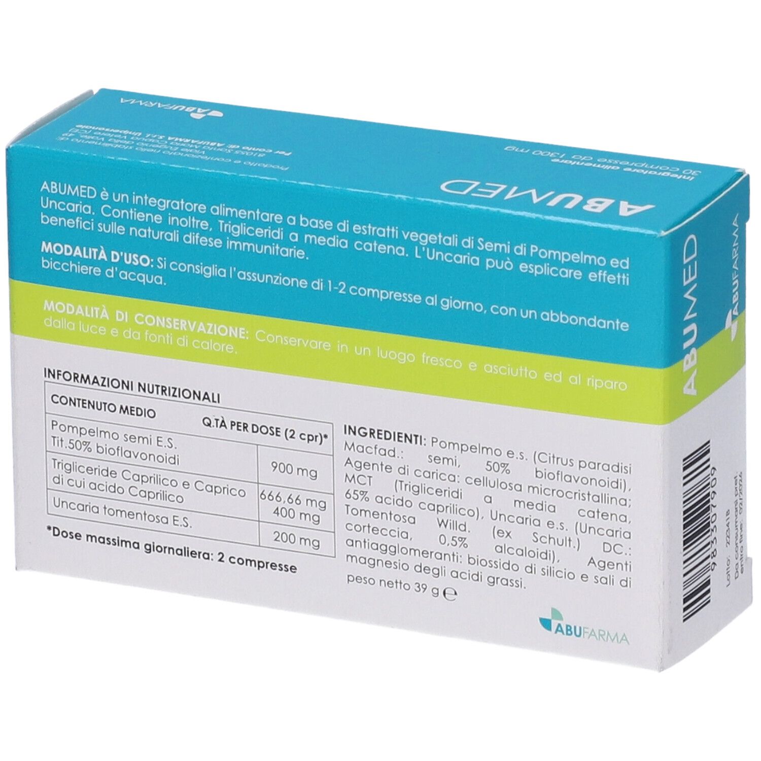 Abumed 30 Compresse