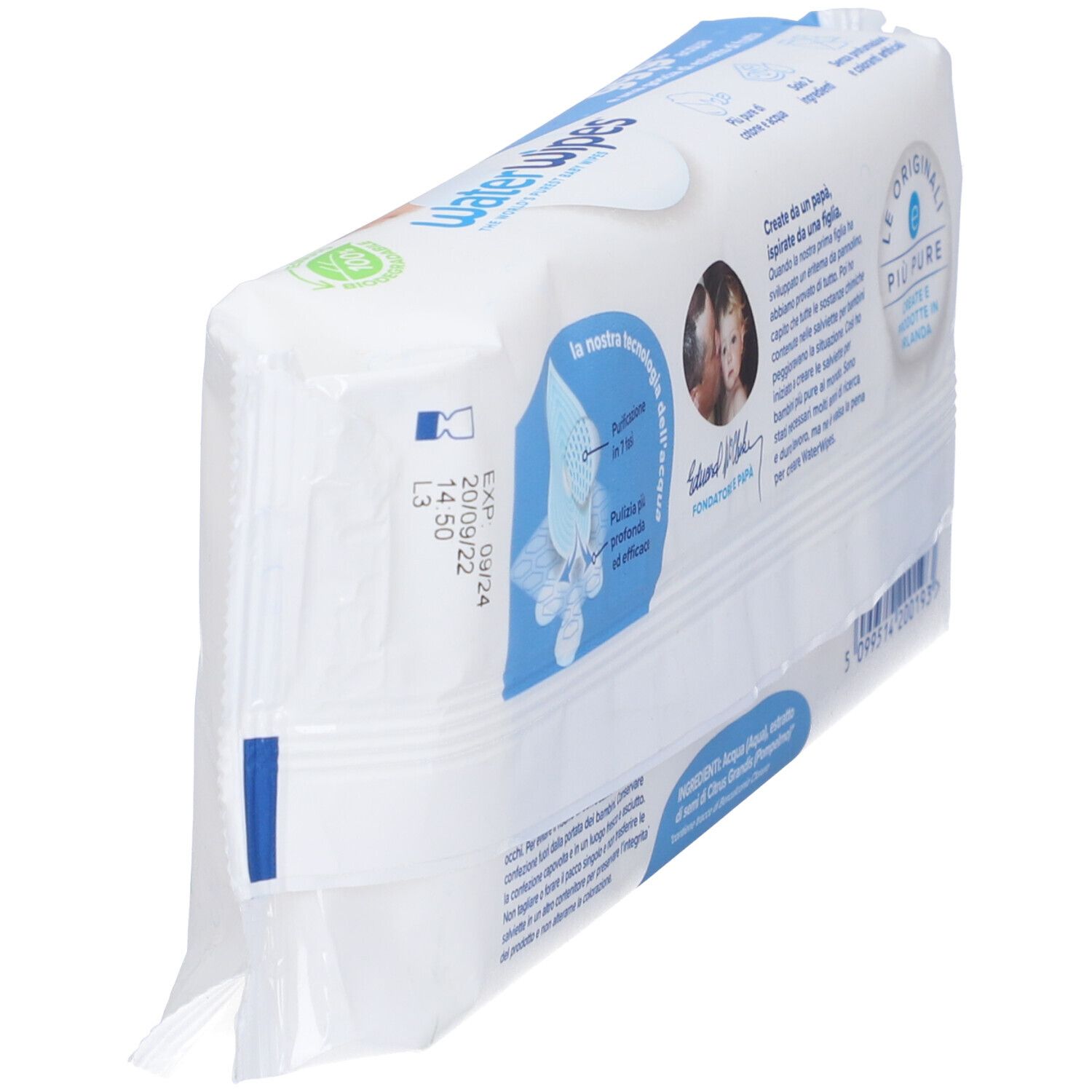 Waterwipes Bio Salviette 60Pz