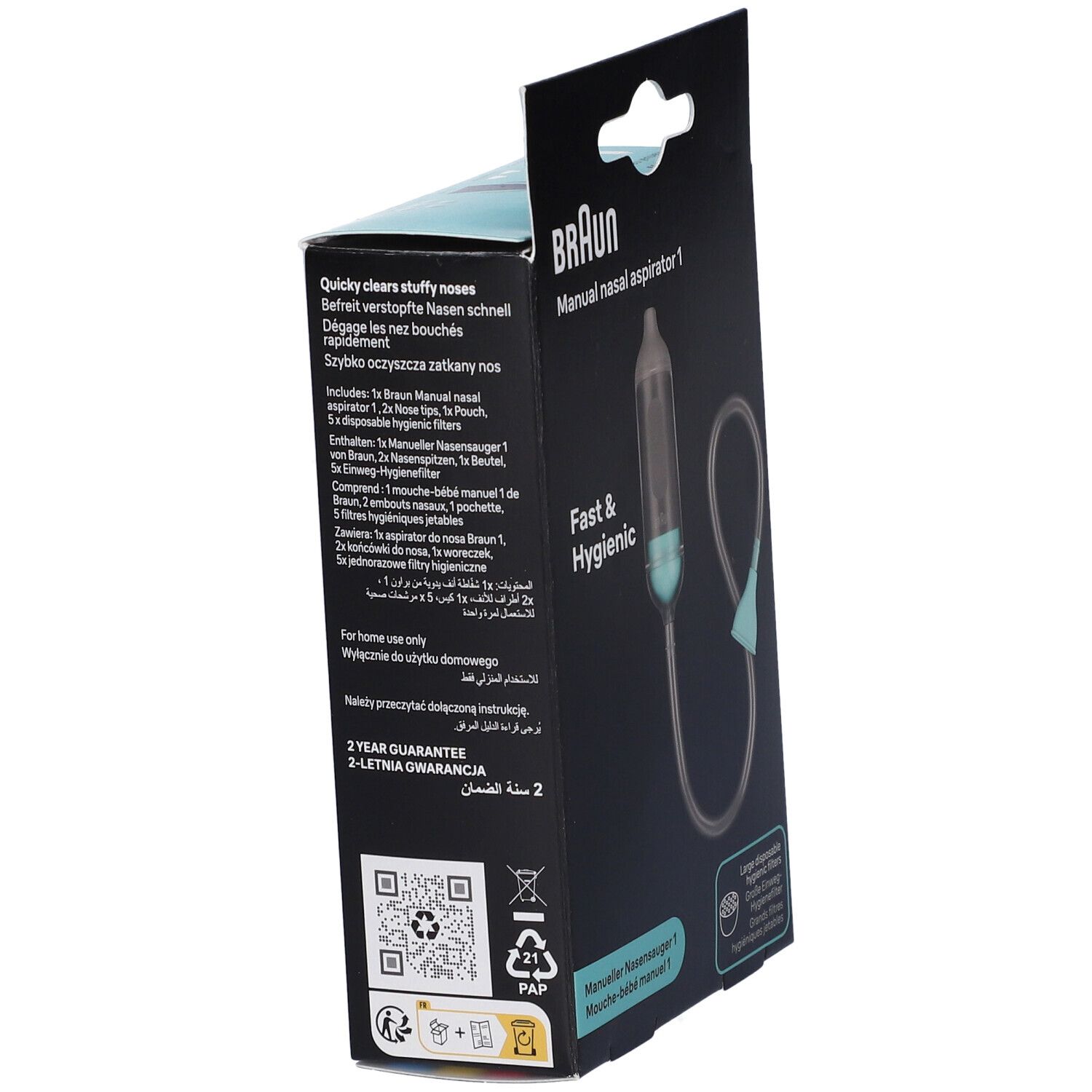 Braun Aspiratore Nasale Manuale