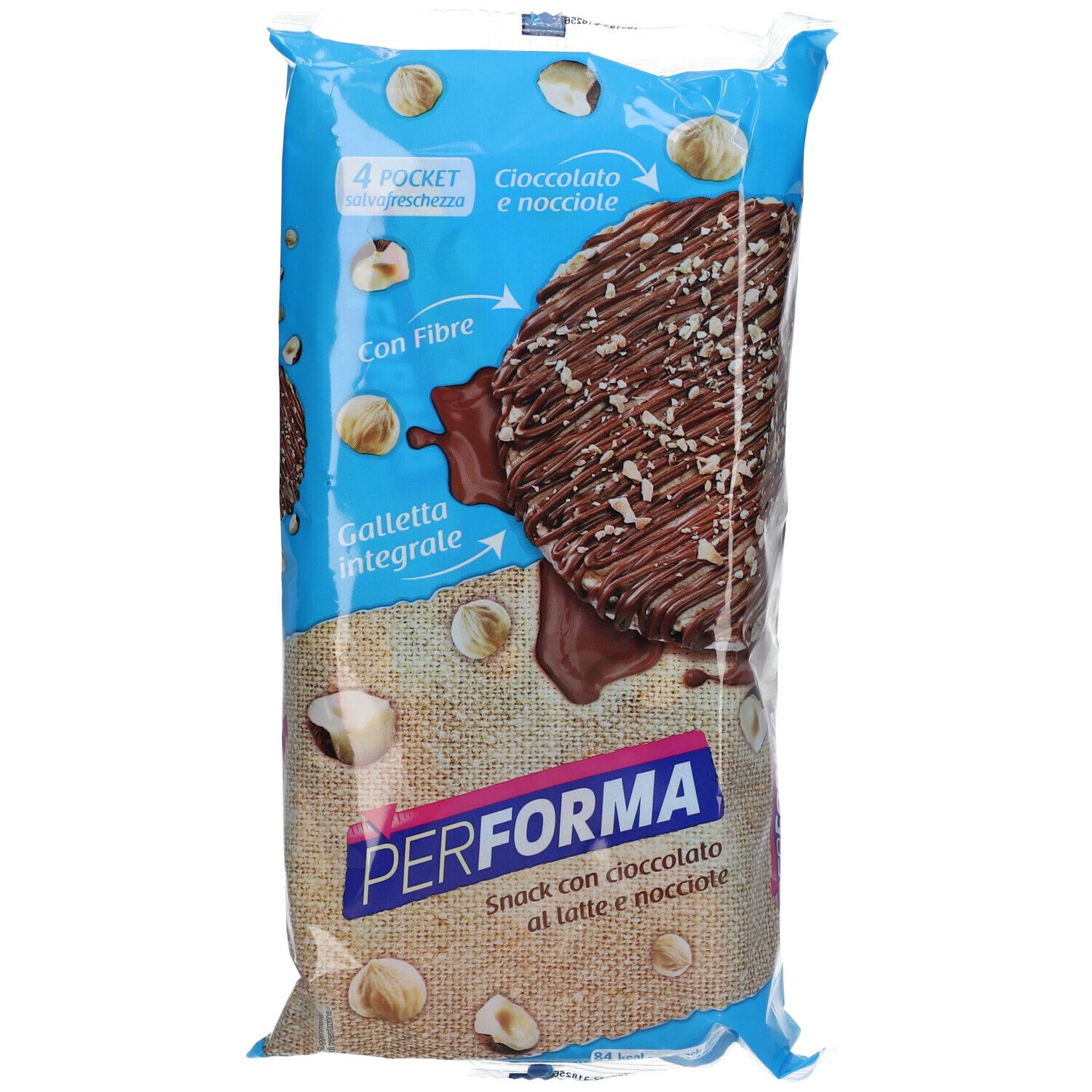 PERFORMA Snack con Cioccolato al Latte e Nocciole