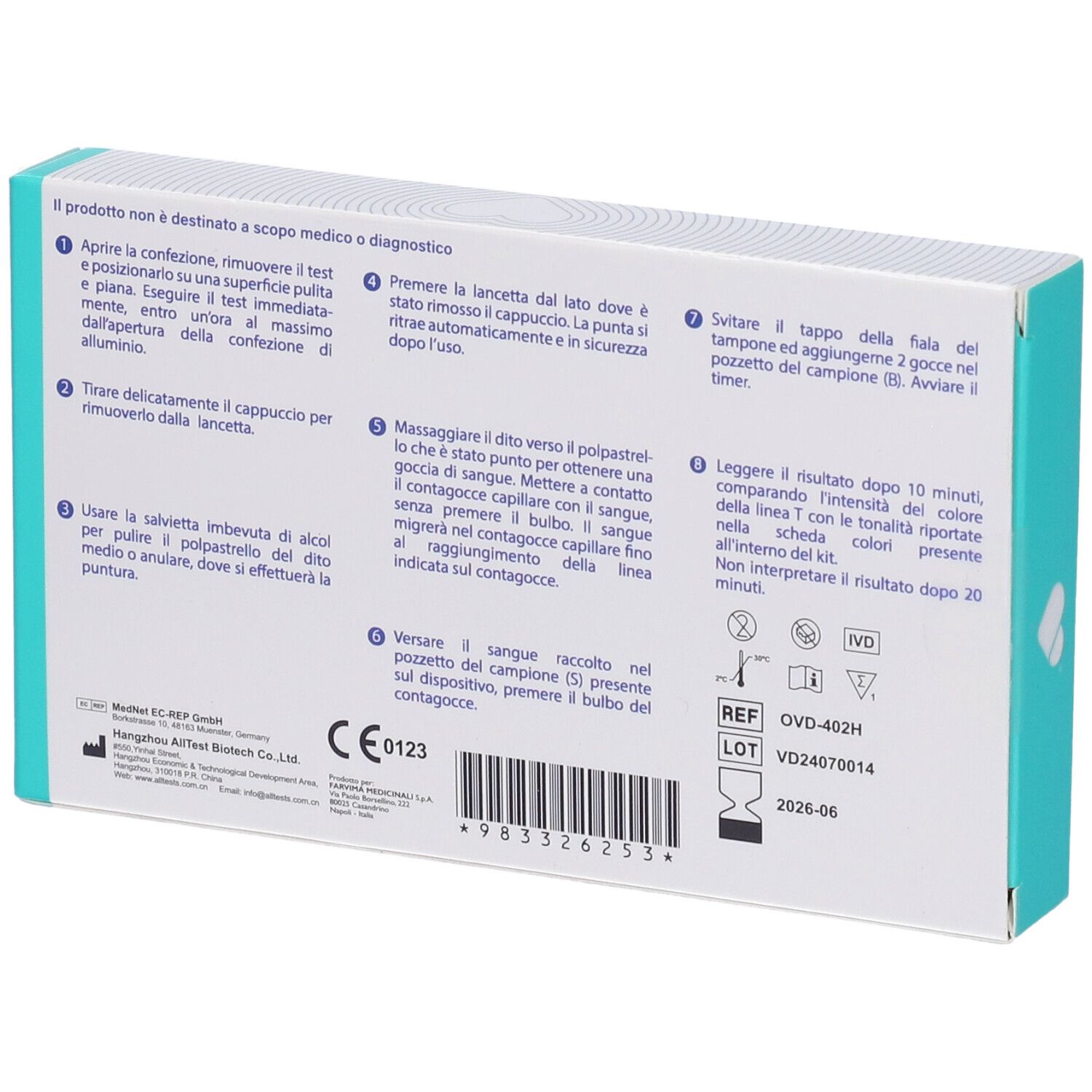 Test Rapido F Care Vitamina D