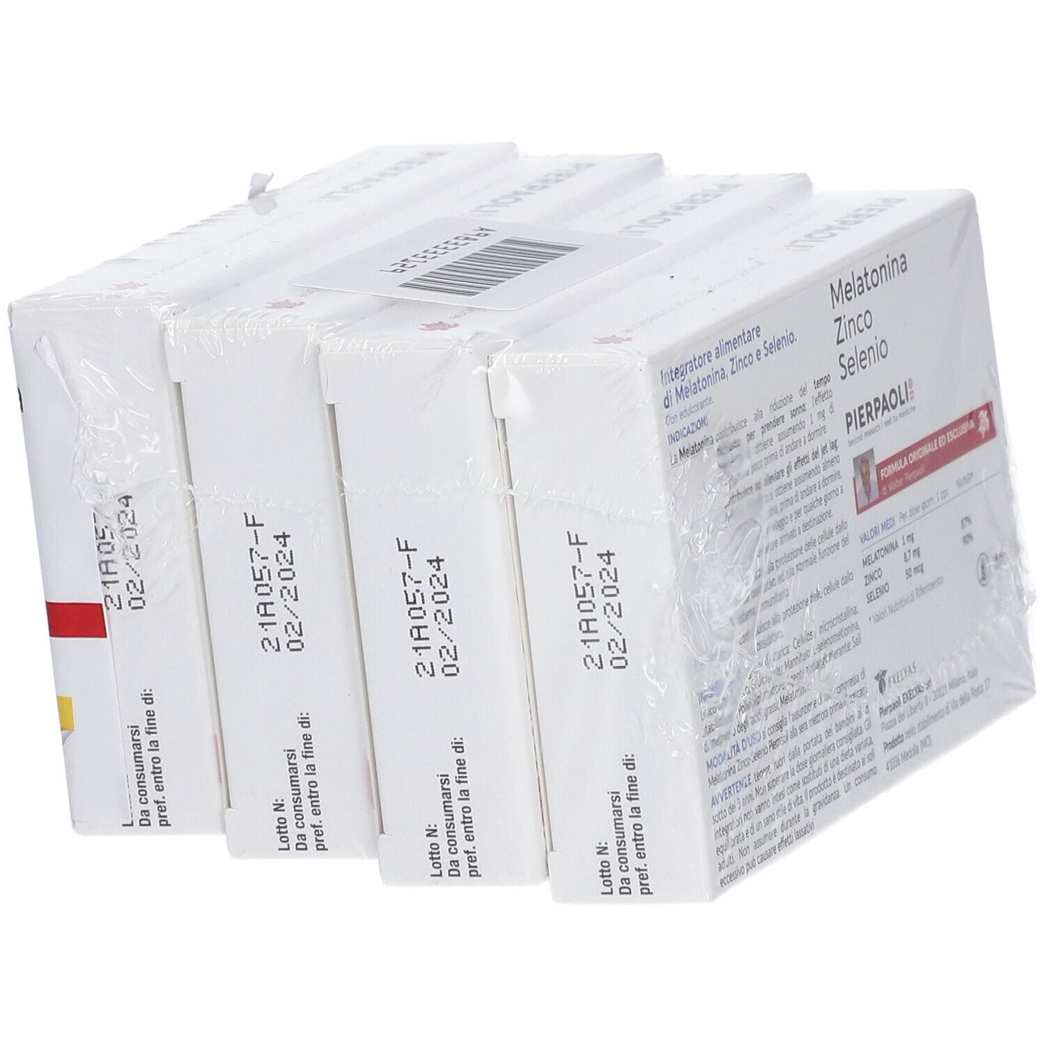 PIERPAOLI® Melatonina Zinco Selenio 90 + 30 omaggio