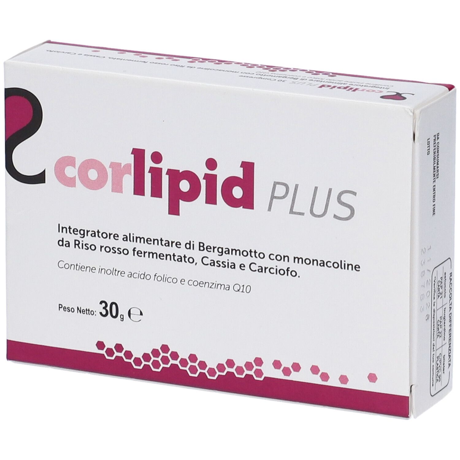 Corlipid Plus 30 Compresse
