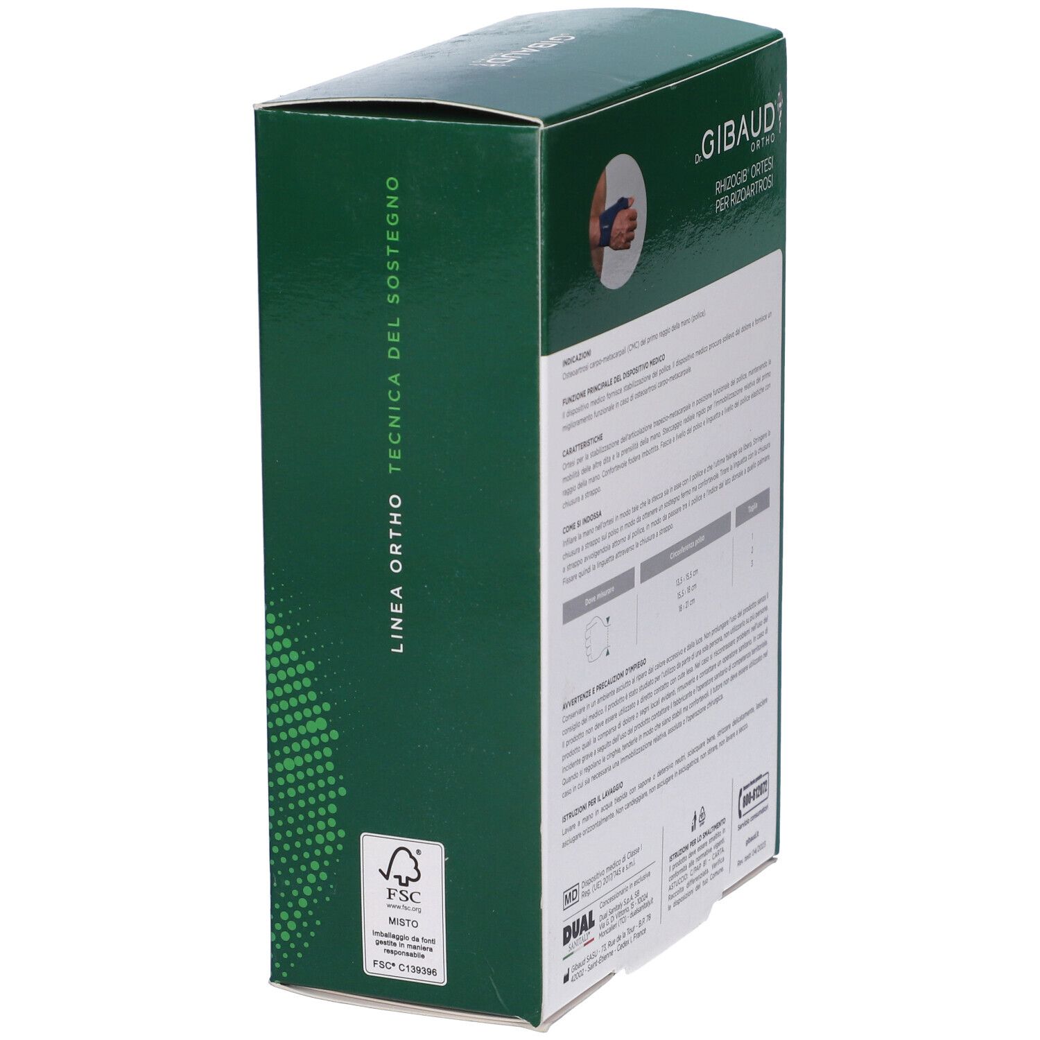 Rhizogib Ortesi Per Rizoartrosi Dr Gibaud Ortho Destra 1
