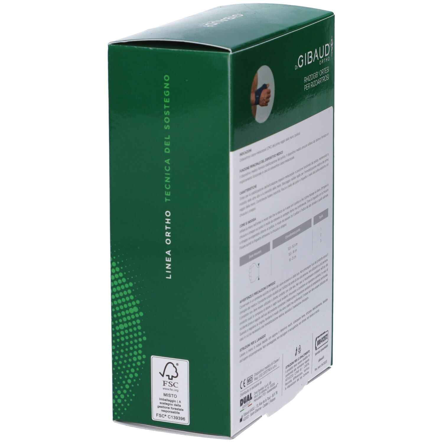 Rhizogib Ortesi Per Rizoartrosi Dr Gibaud Ortho Sinistra 1