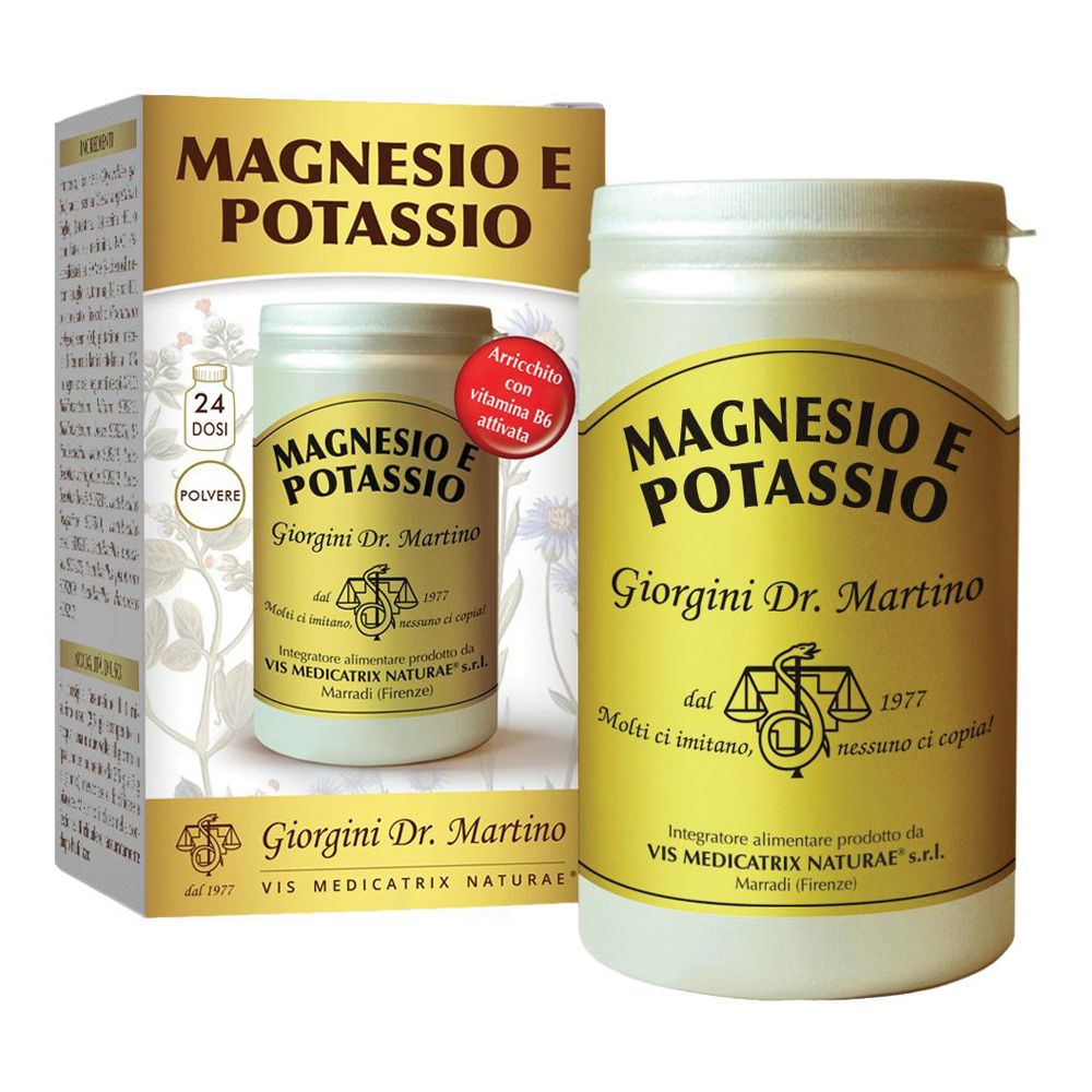 Magnesio E Potassio Polvere 180 G
