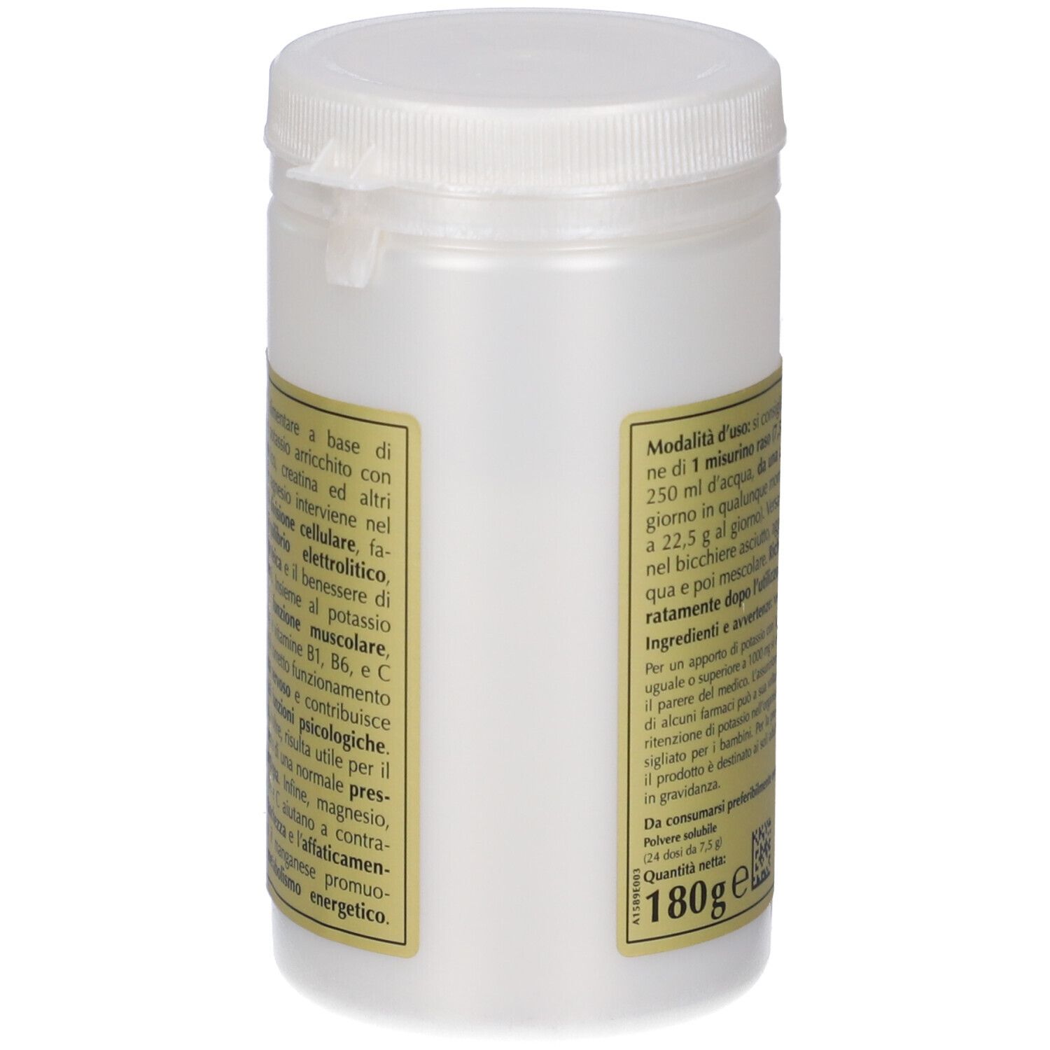 Magnesio E Potassio Polvere 180 G
