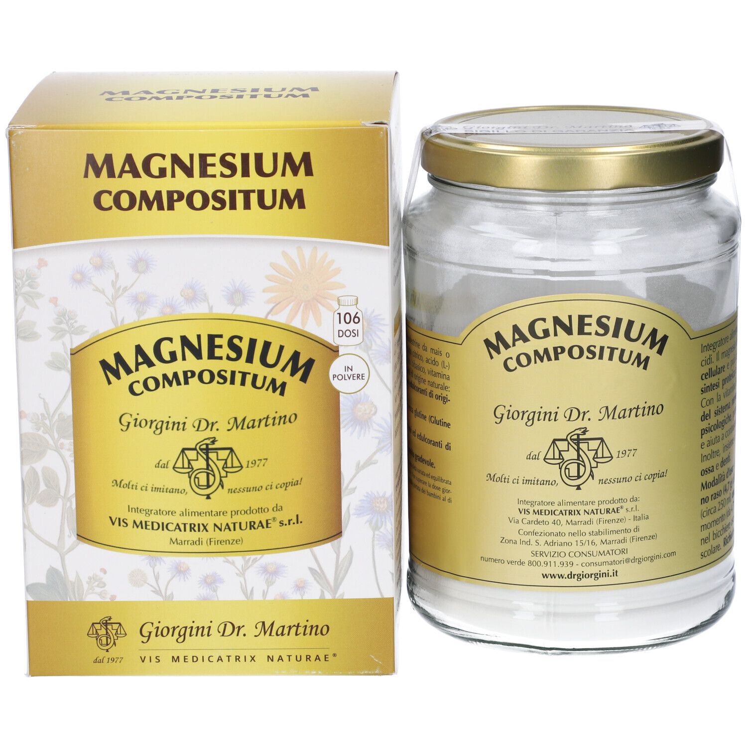 Magnesium Compositum Polvere 500 G