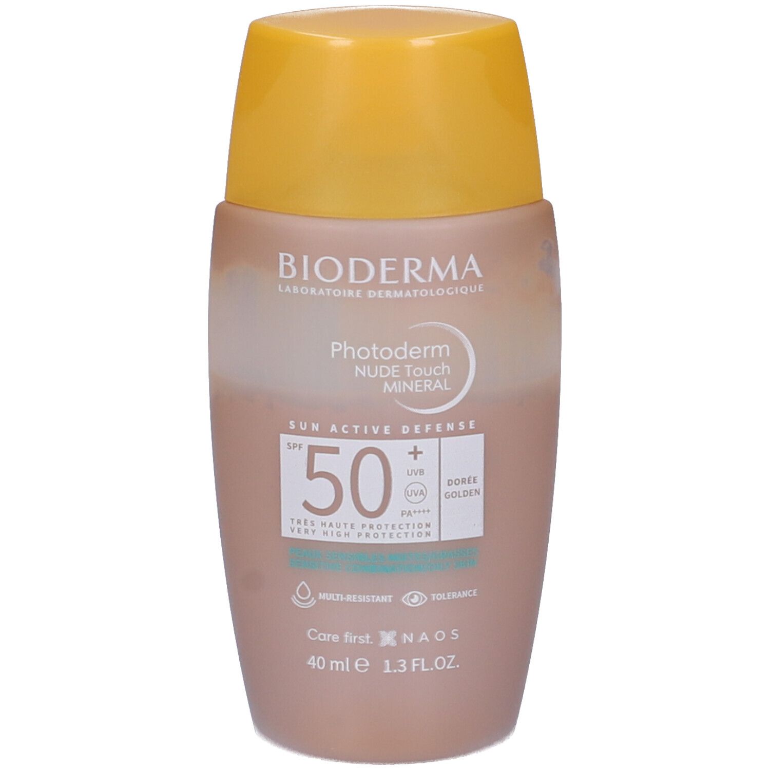 Bioderma Photoderm Nude Touch Tonalità Dorata SPF50+