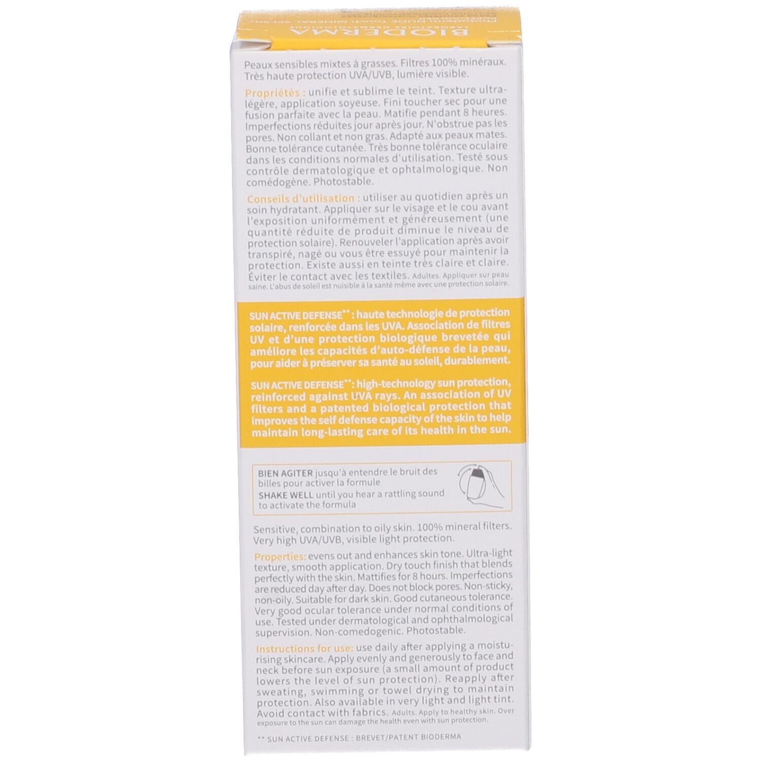 Bioderma Photoderm Nude Touch Tonalità Dorata SPF50+
