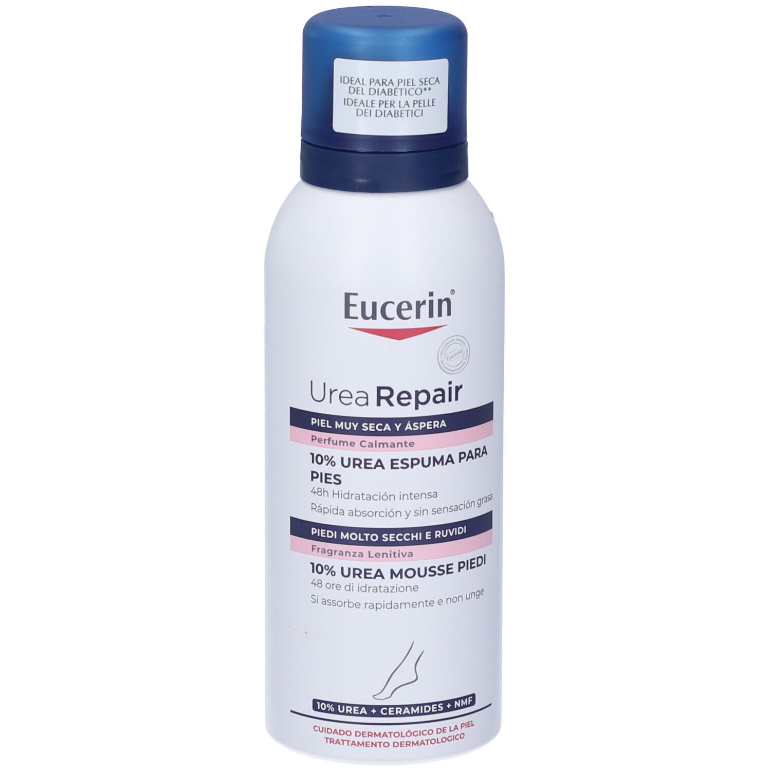Eucerin Urearepair Mousse Piedi 150ml crema piedi